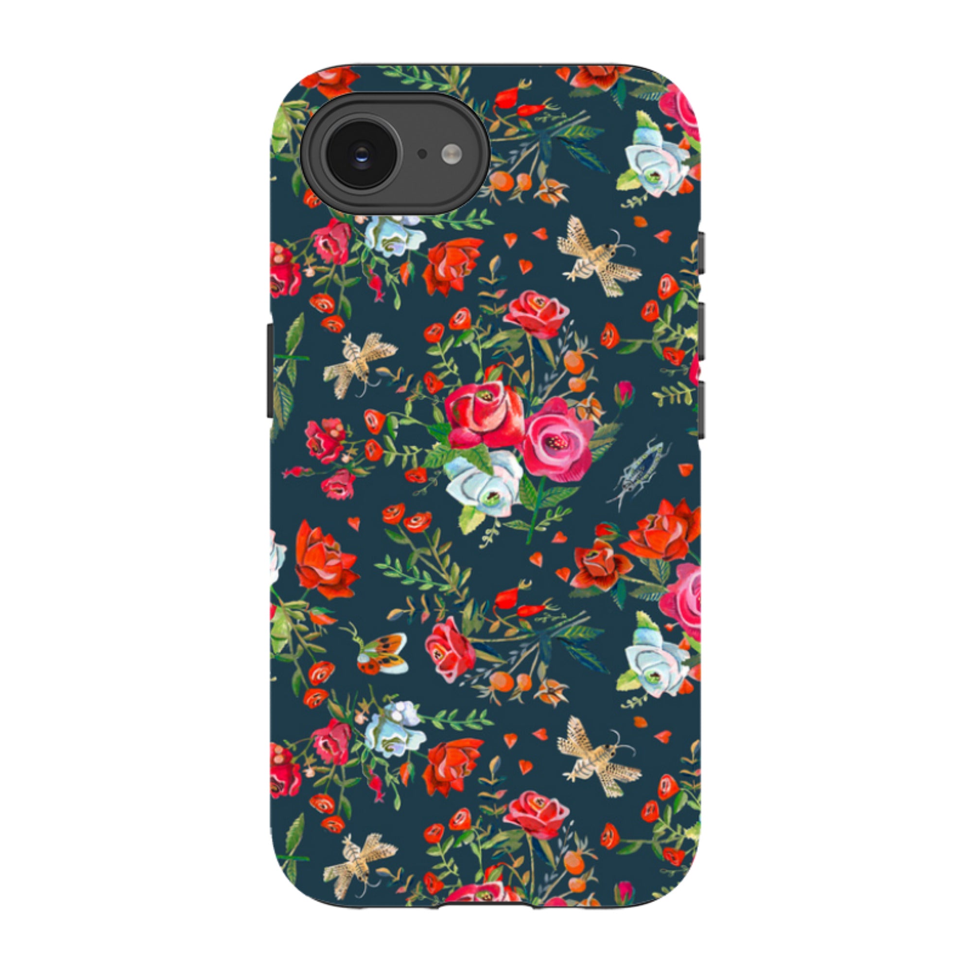 iPhone Tough Case - Blue Roses By Caroline Bonne Muller