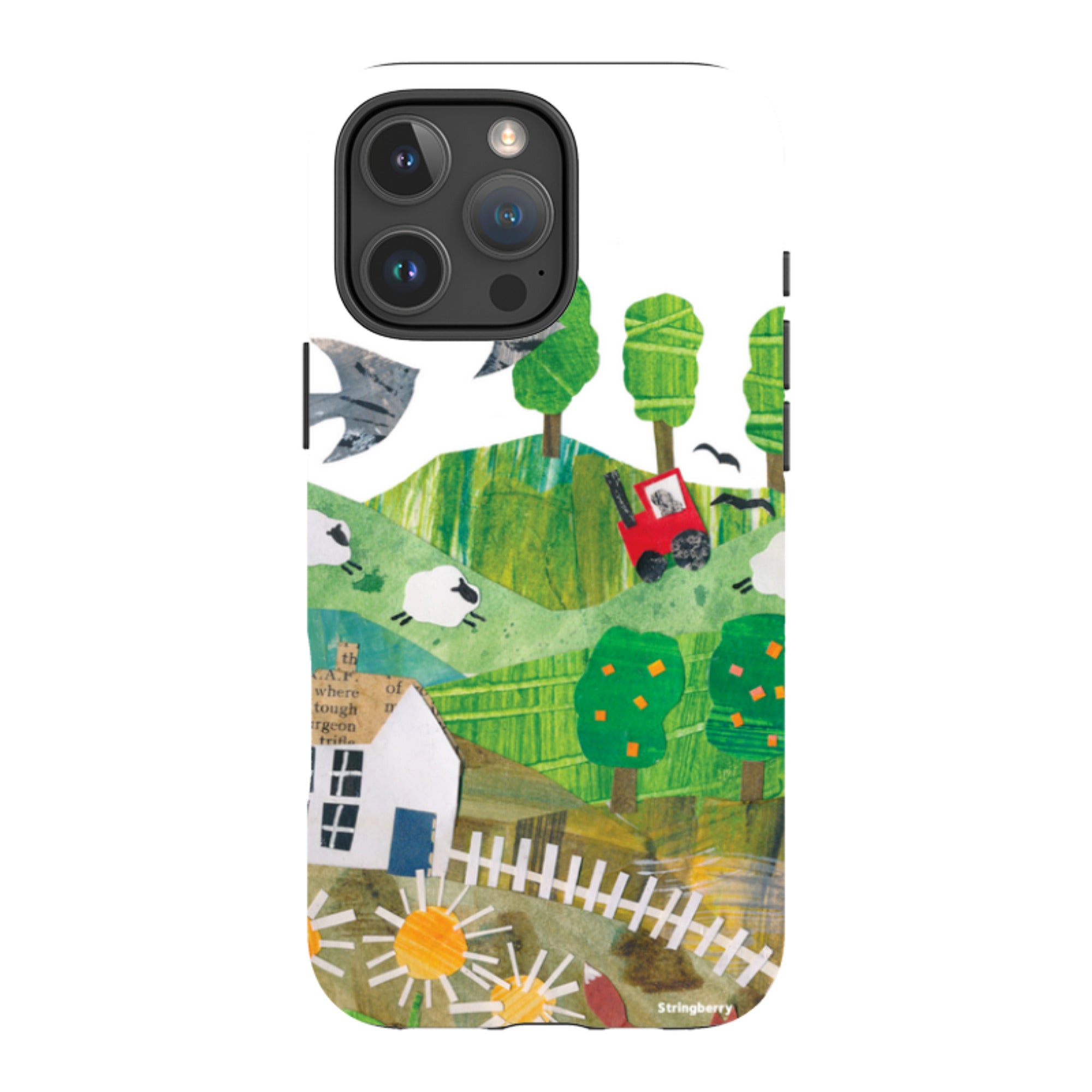 iPhone Tough Case - Countryscape IV By Tracey English