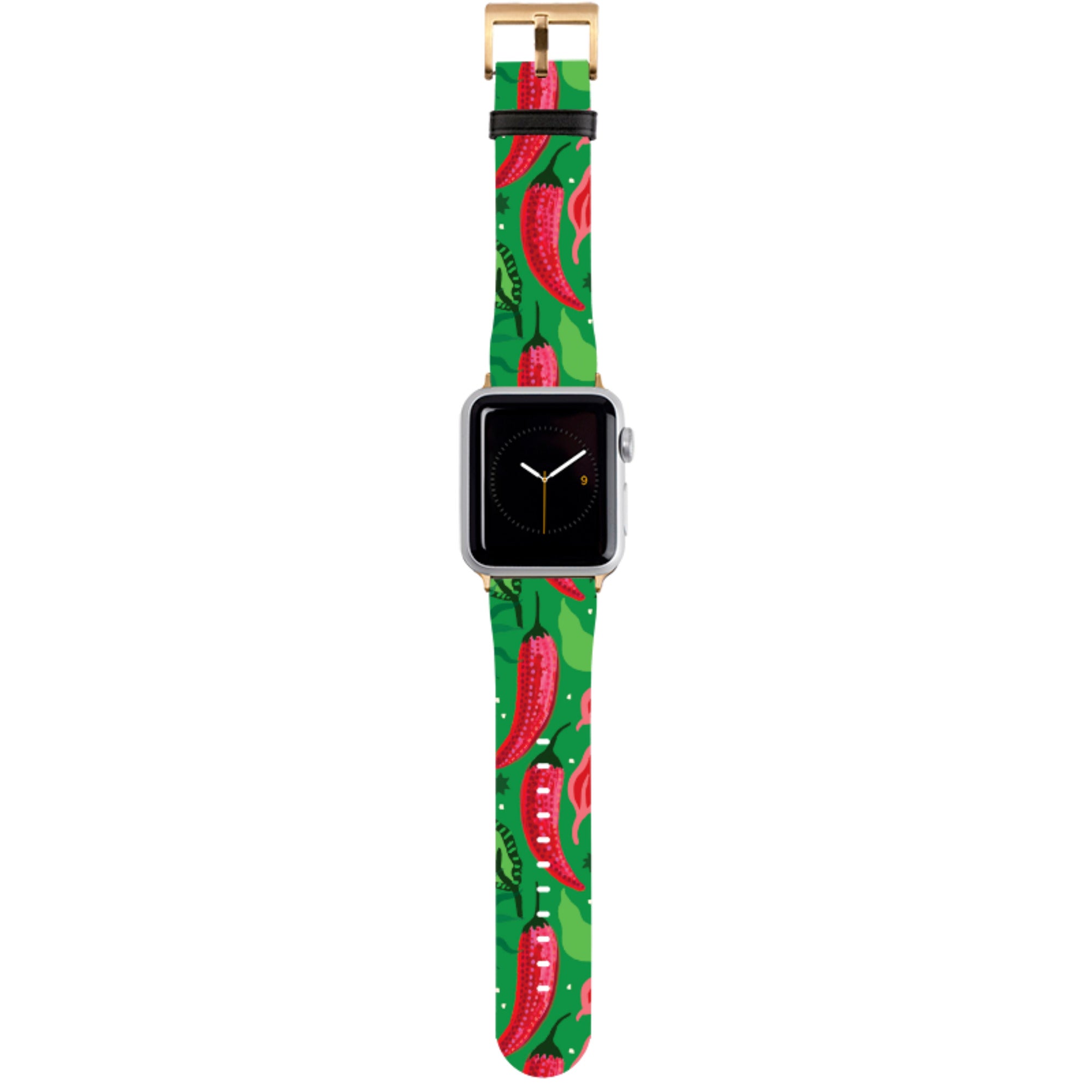 Chilli Cherry Apple Watch Strap By Emma Frances Grant