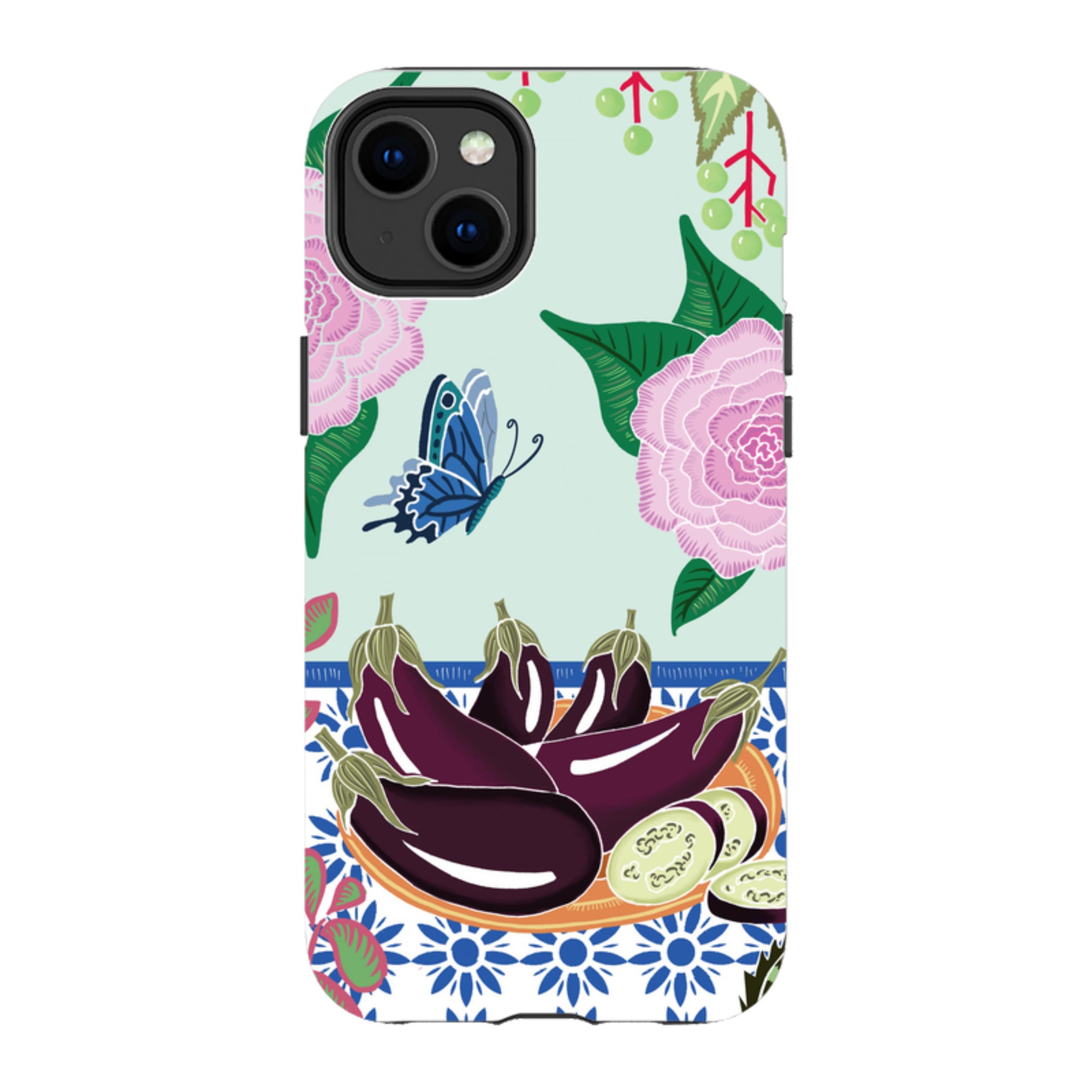iPhone Tough Case - Aubergines By Kate Heiss