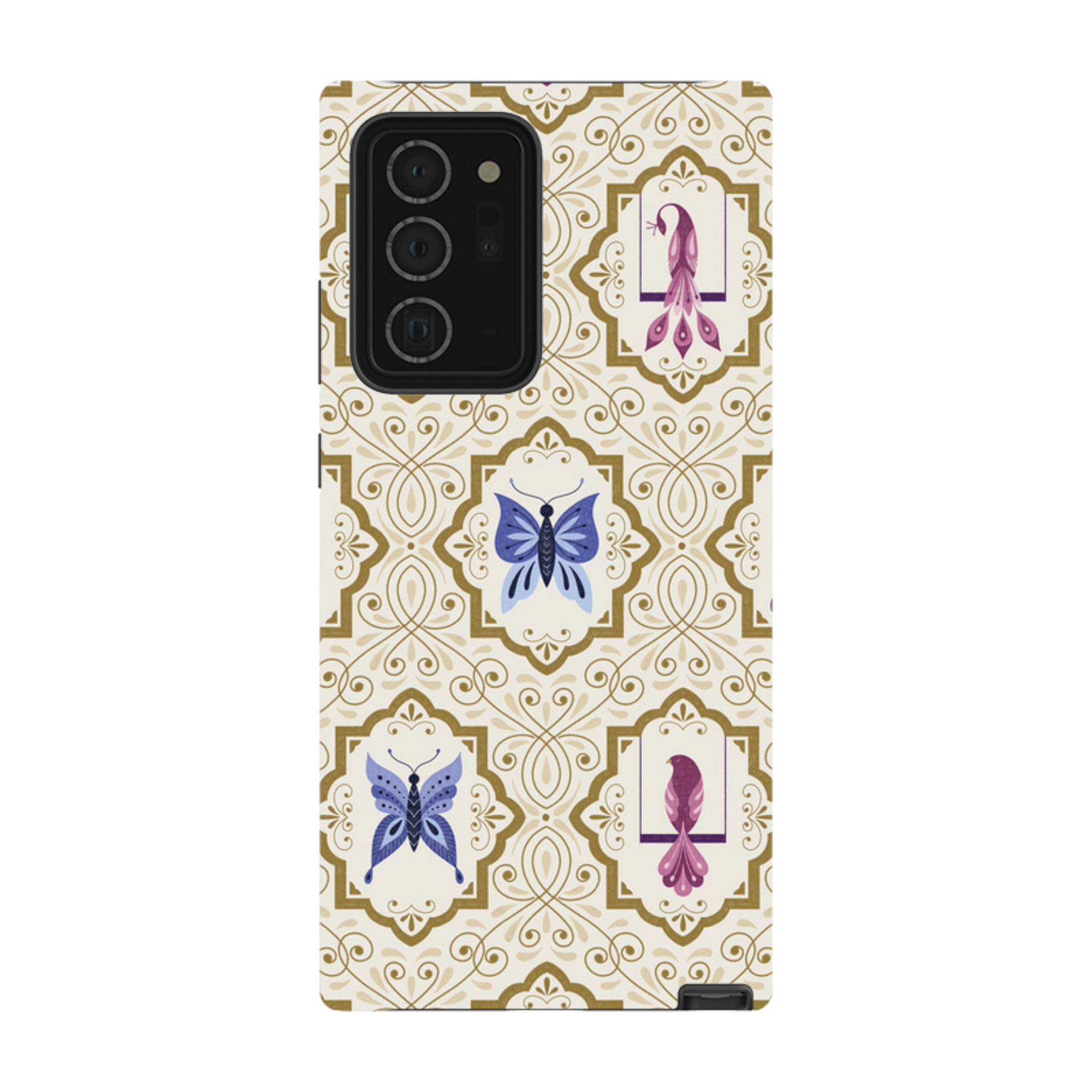 Samsung Tough Case - Wingframes Ivory By Jenny Zemanek