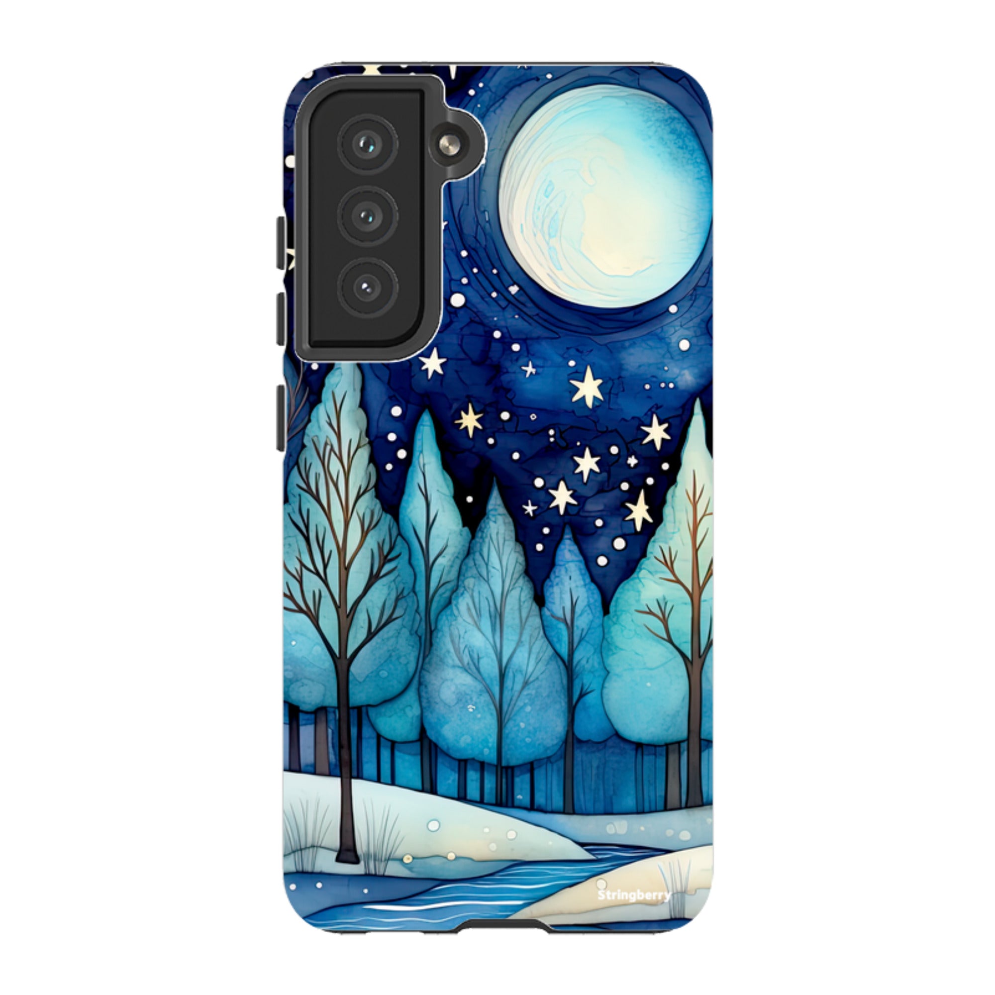 Samsung Tough Case - Blue Ice Canal