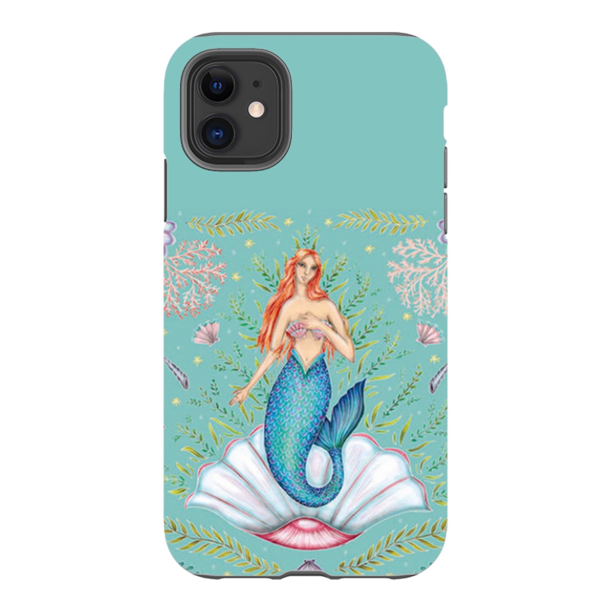 iPhone Tough Case - Mermaid By Catherine Rowe