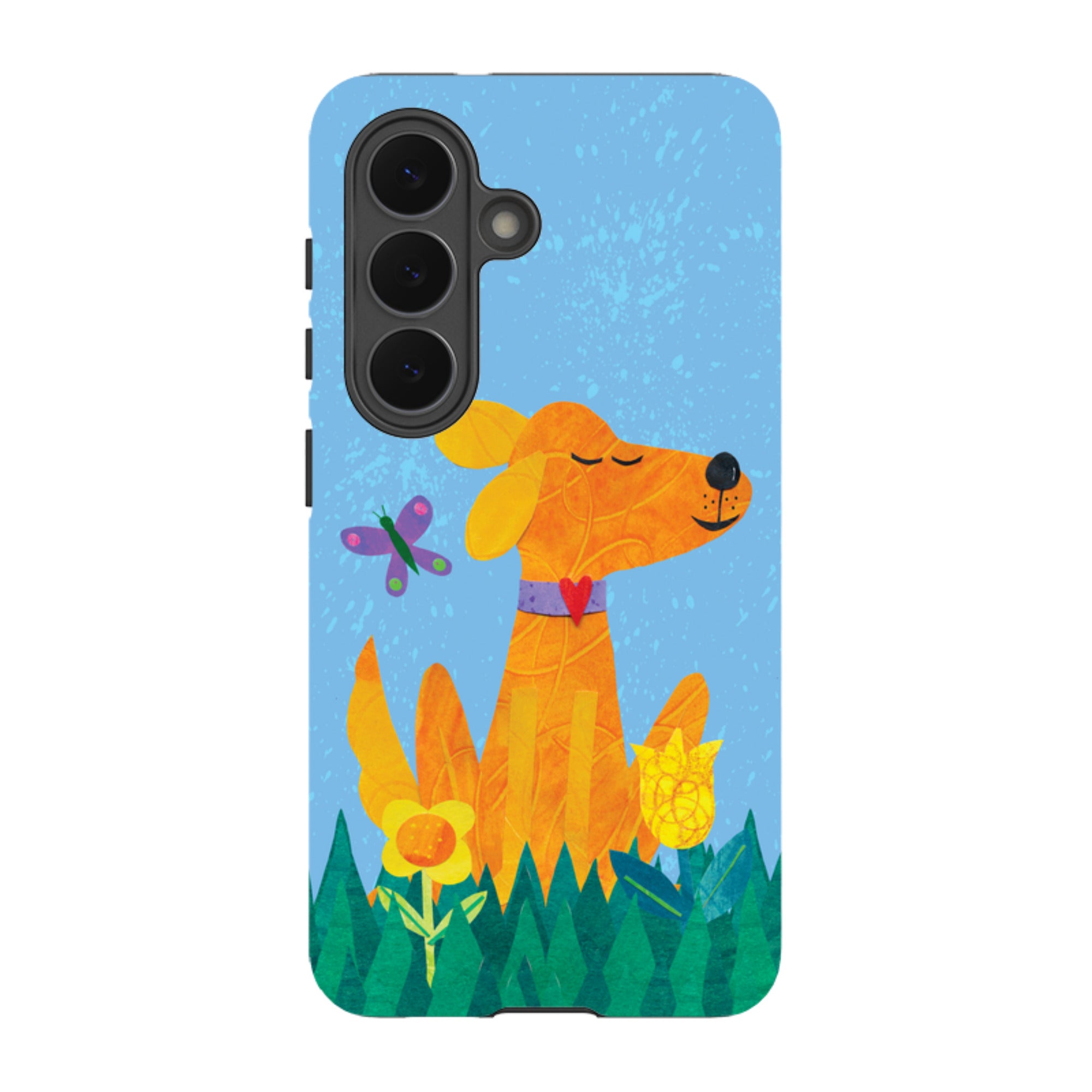 Samsung Tough Case - Pup In The Grass By Tracey English