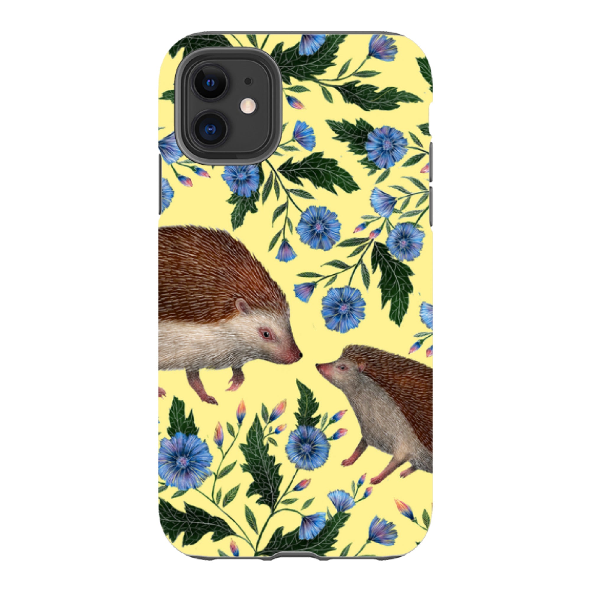 iPhone Tough Case - Hedgehogs By Catherine Rowe