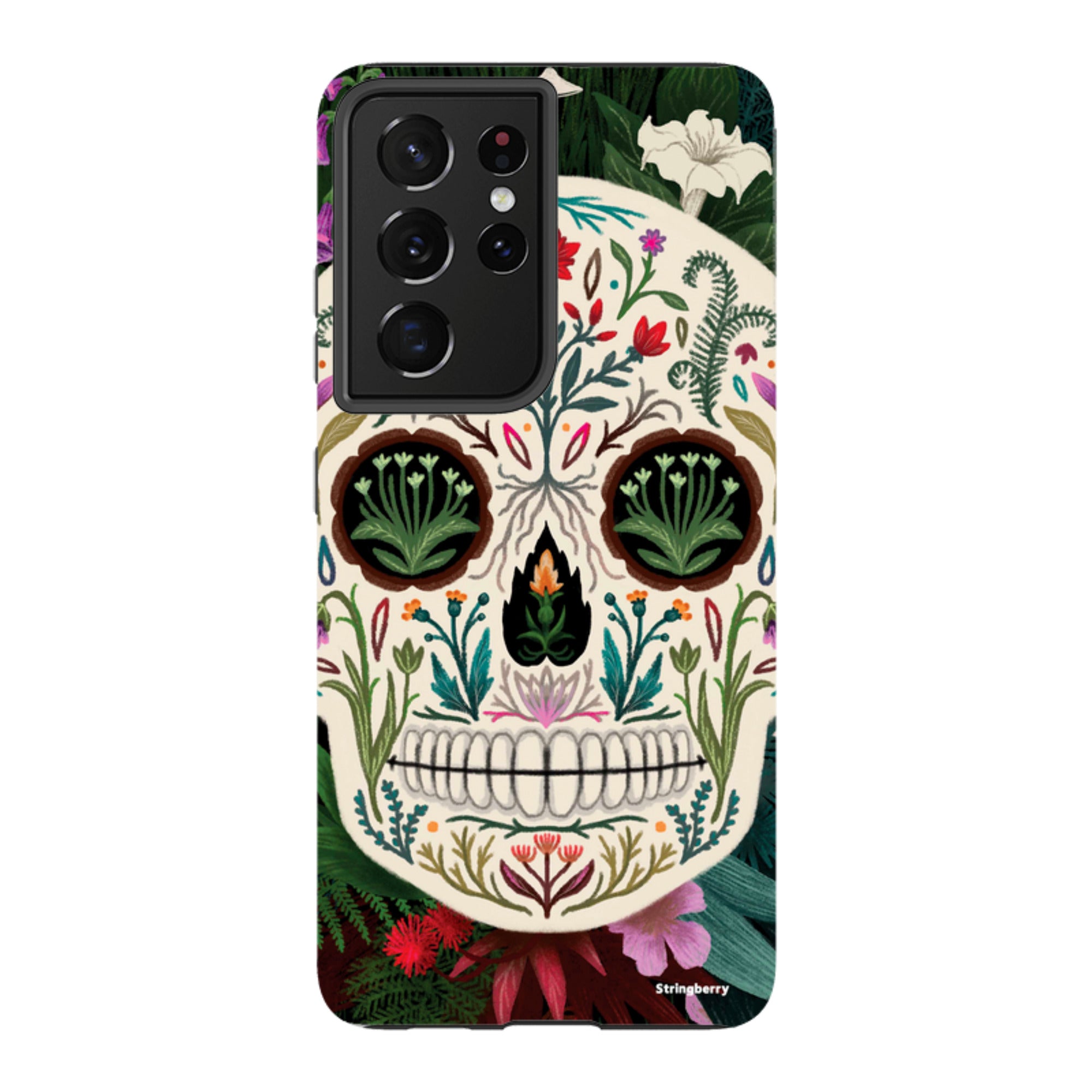 Samsung Tough Case - Poison Sugar Skull By Anna Stead