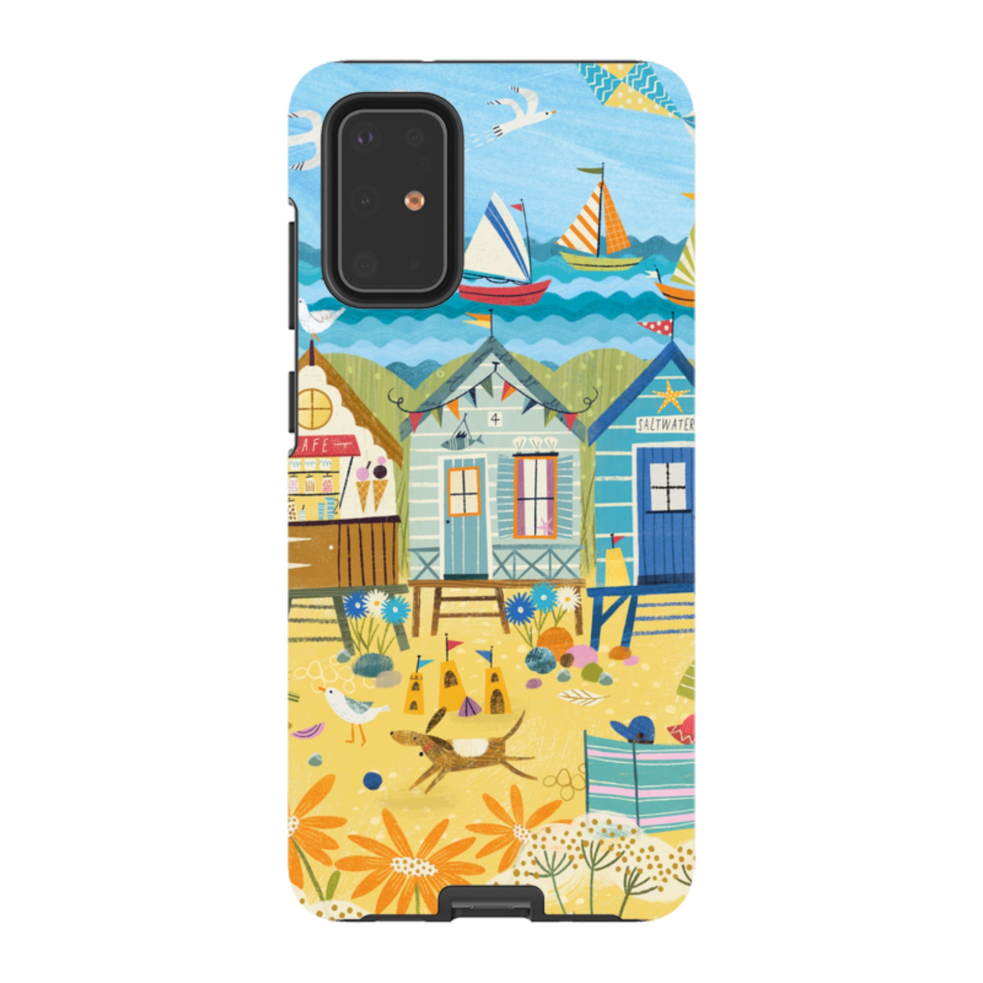 Samsung Tough  Case - Beachy Days 1 By Ali Brookes