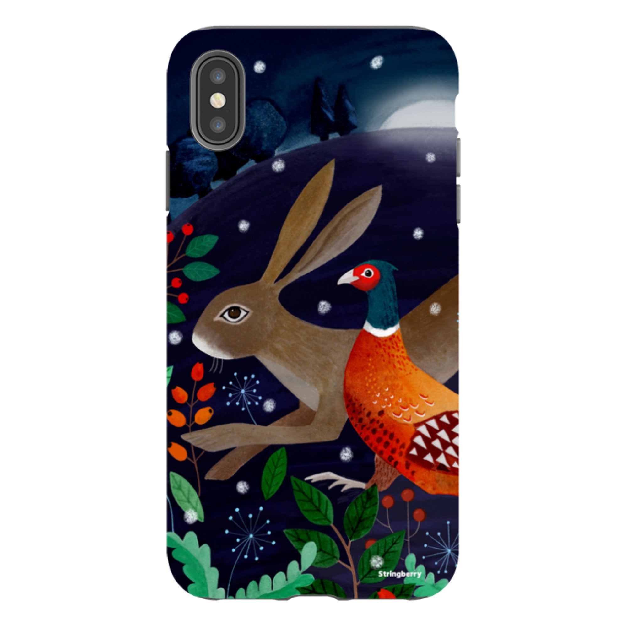 iPhone Tough Case - Xmas Party By Bex Parkin