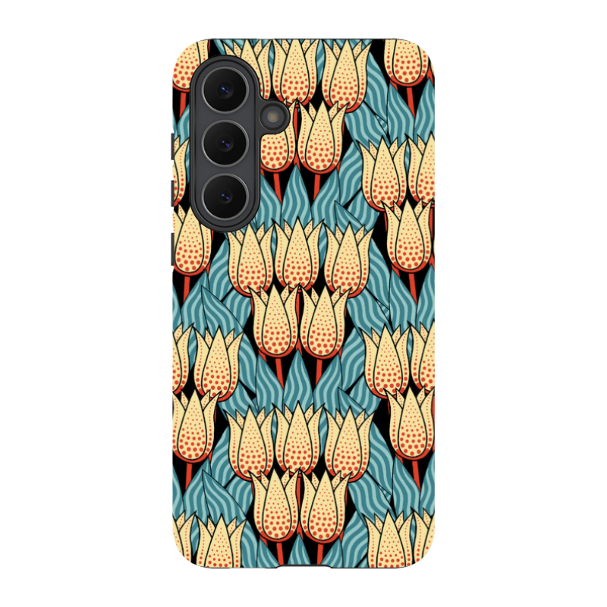 Samsung Tough Case - Spotty Tulip By Cressida Bell