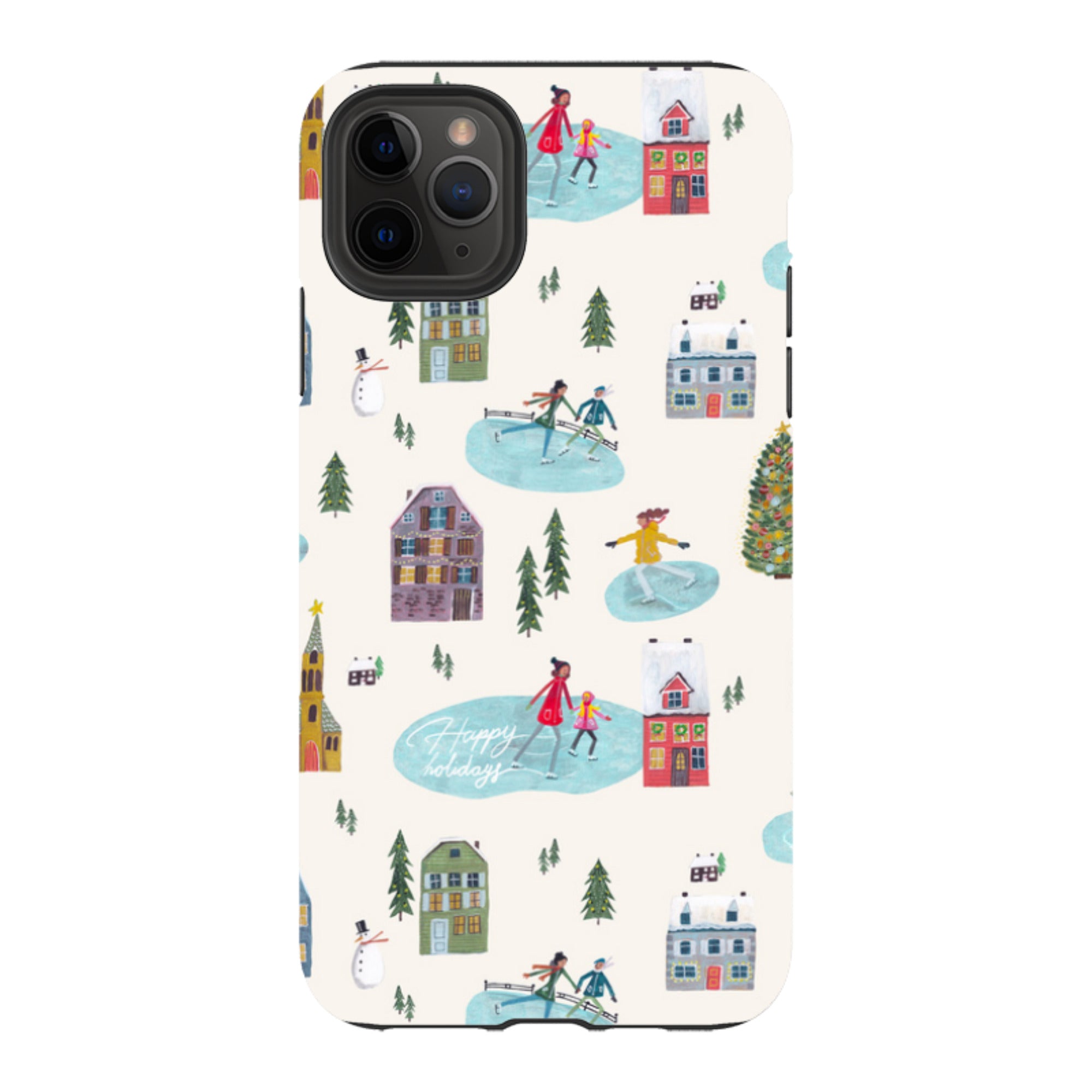 iPhone Tough Case - Happy Holidays By Caroline Bonne Muller