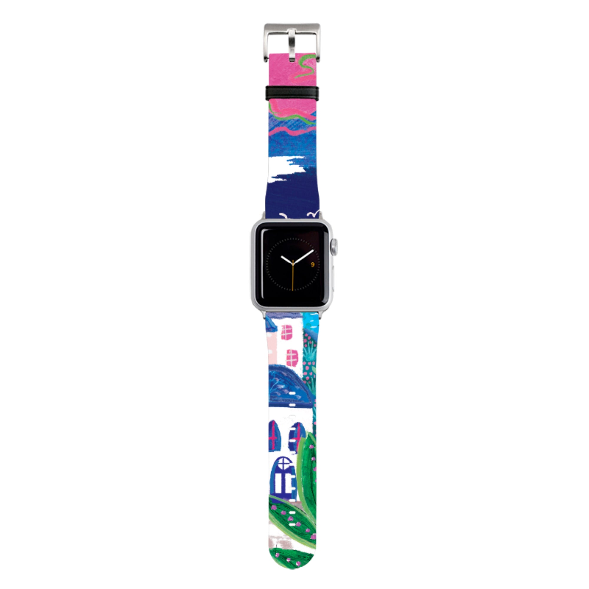 Sapphire Seas 1 Apple Watch Strap By Emma Frances Grant