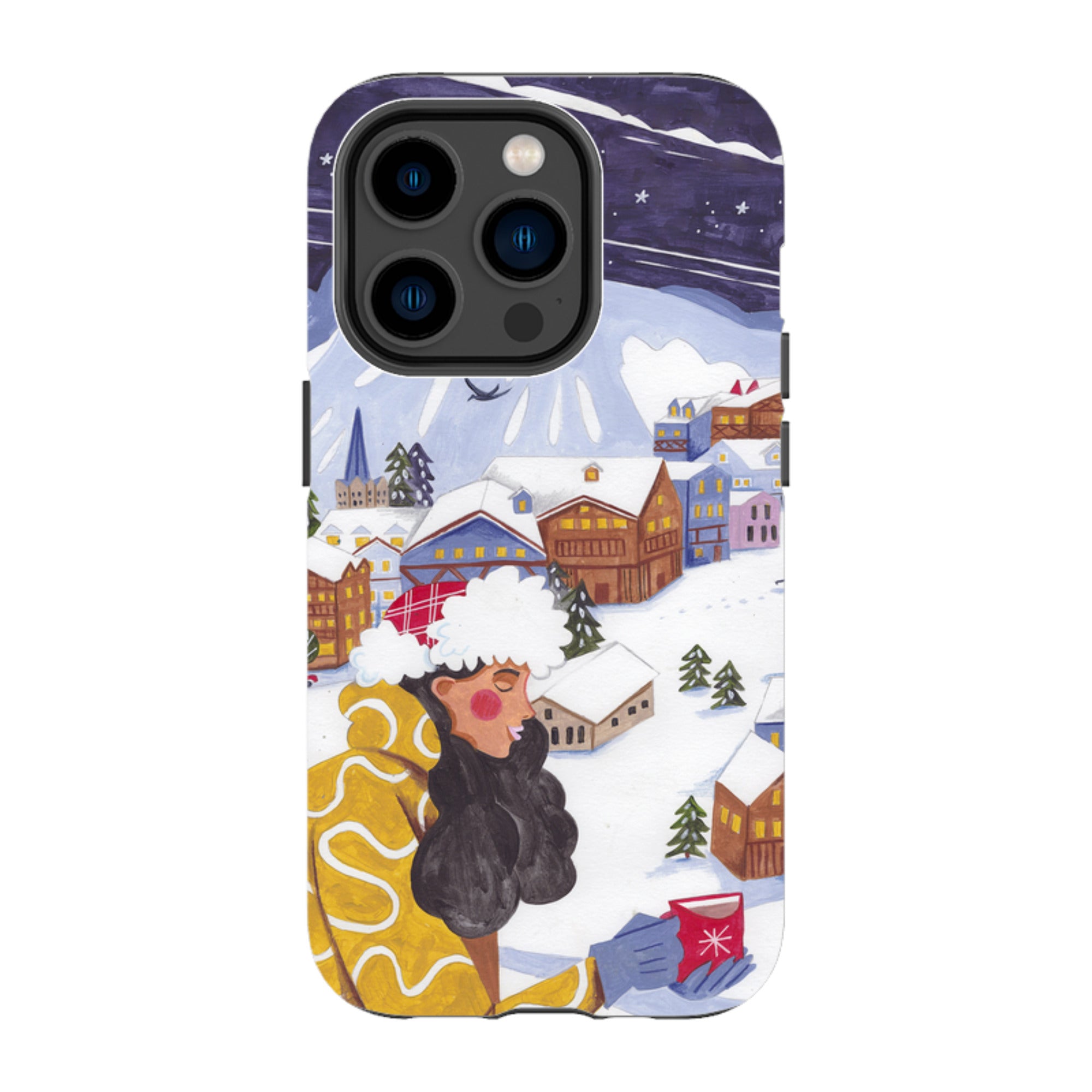 iPhone Tough Case - Courchevel By Caroline Bonne Muller