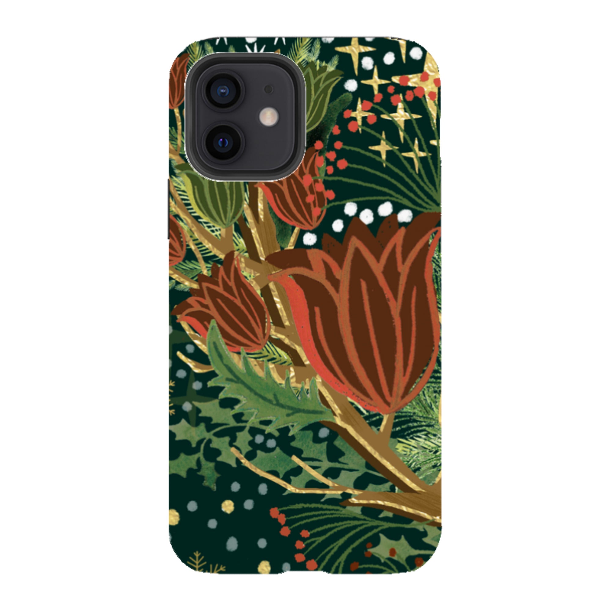 iPhone Tough Case - Winter Deer II By Emma Frances Grant