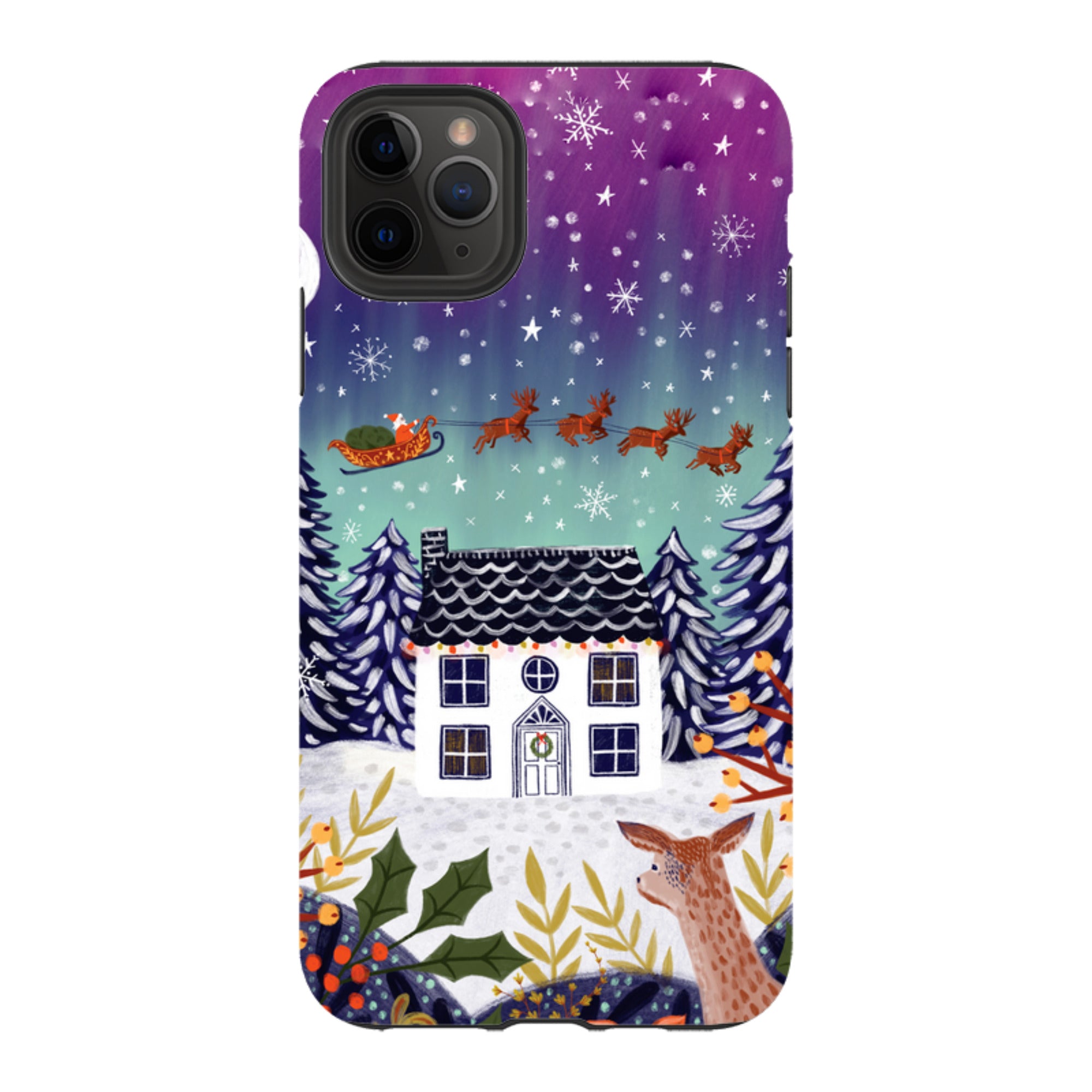 iPhone Tough Case - Night Before Christmas By Lee Foster Wilson