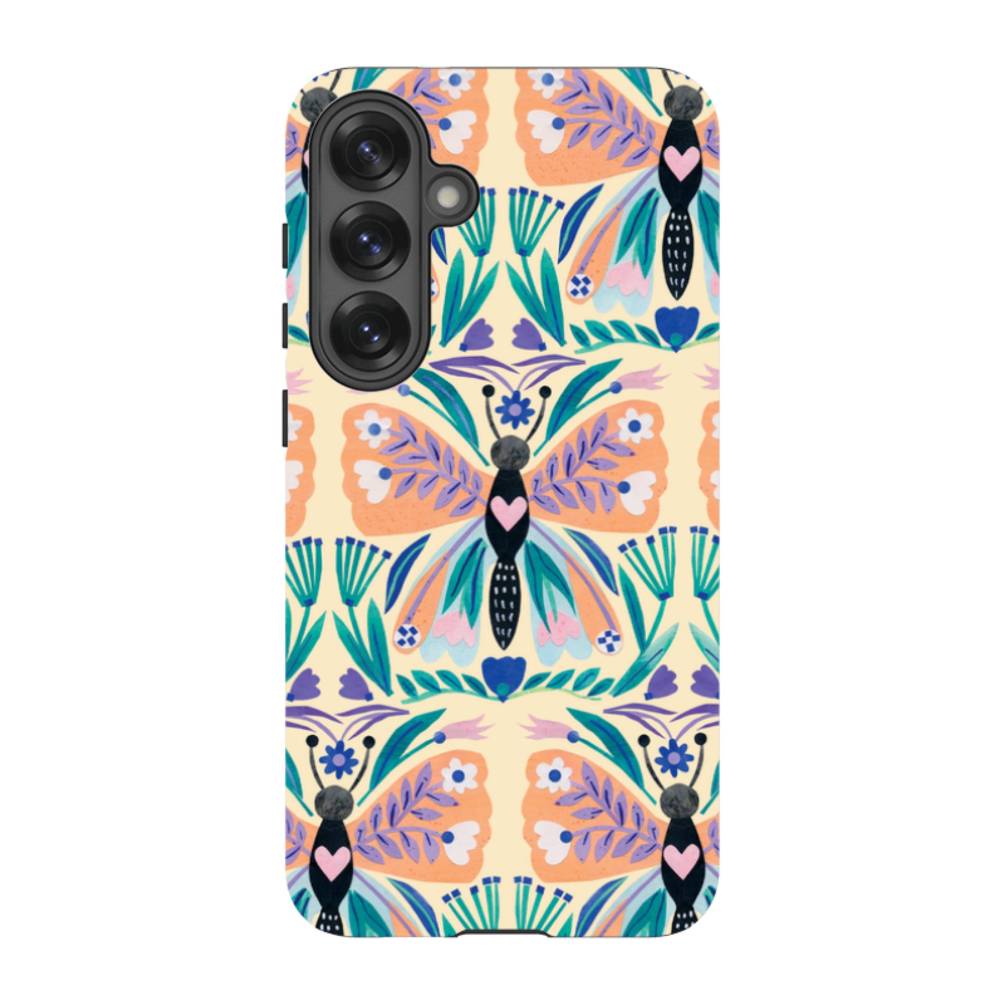 Samsung Tough Case - All Over Butterfly By Tracey English