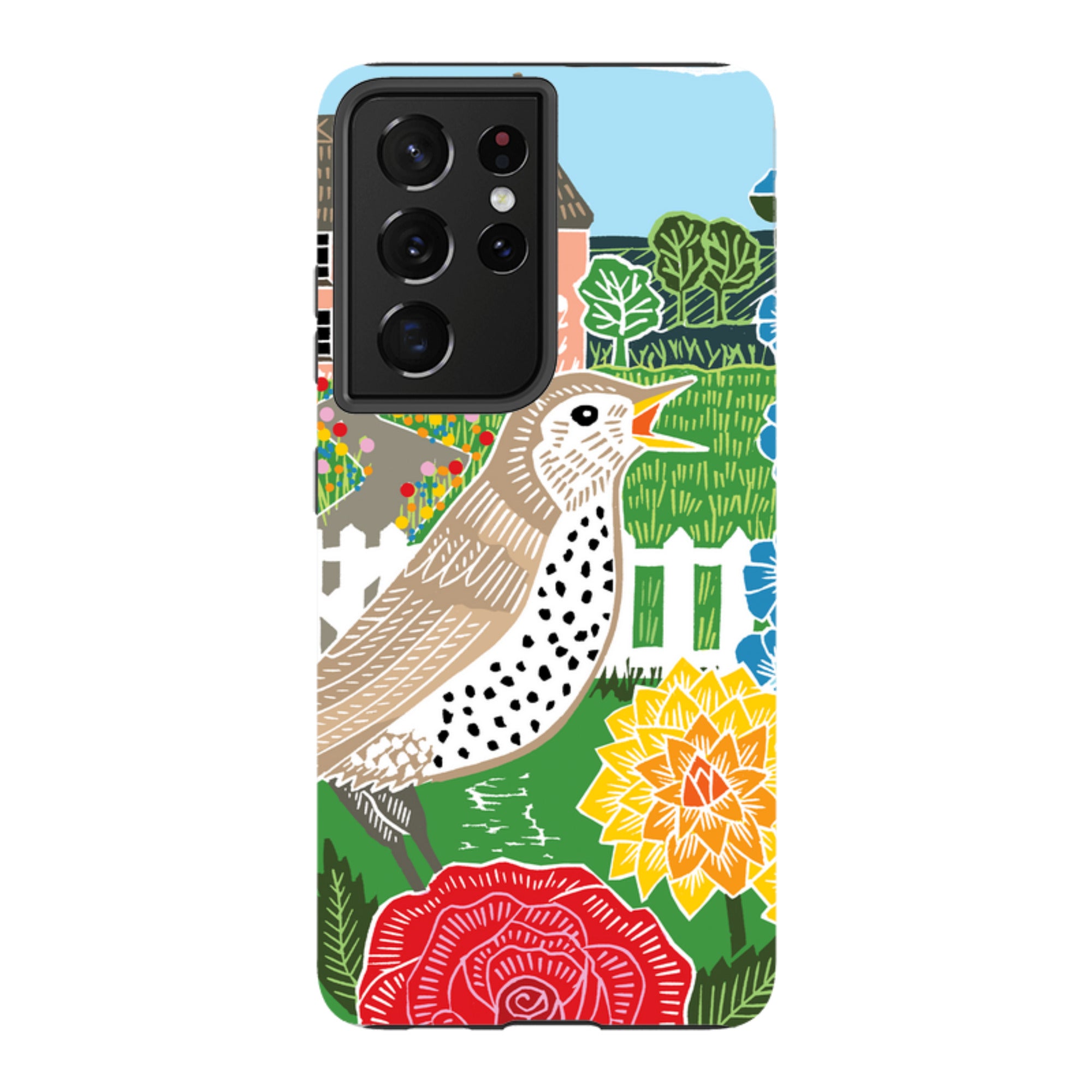 Samsung Tough Case - Cottage Garden By Kate Heiss