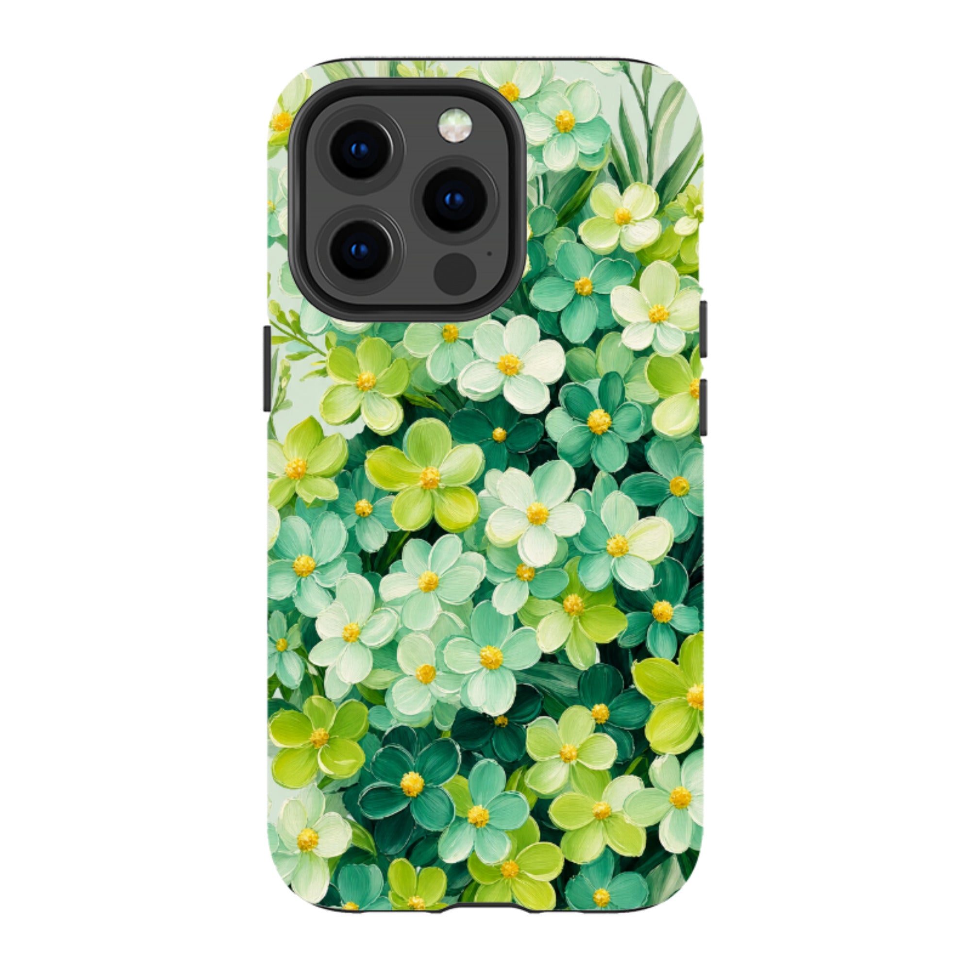 iPhone MagSafe Tough Case - Sage Wildflower Floral