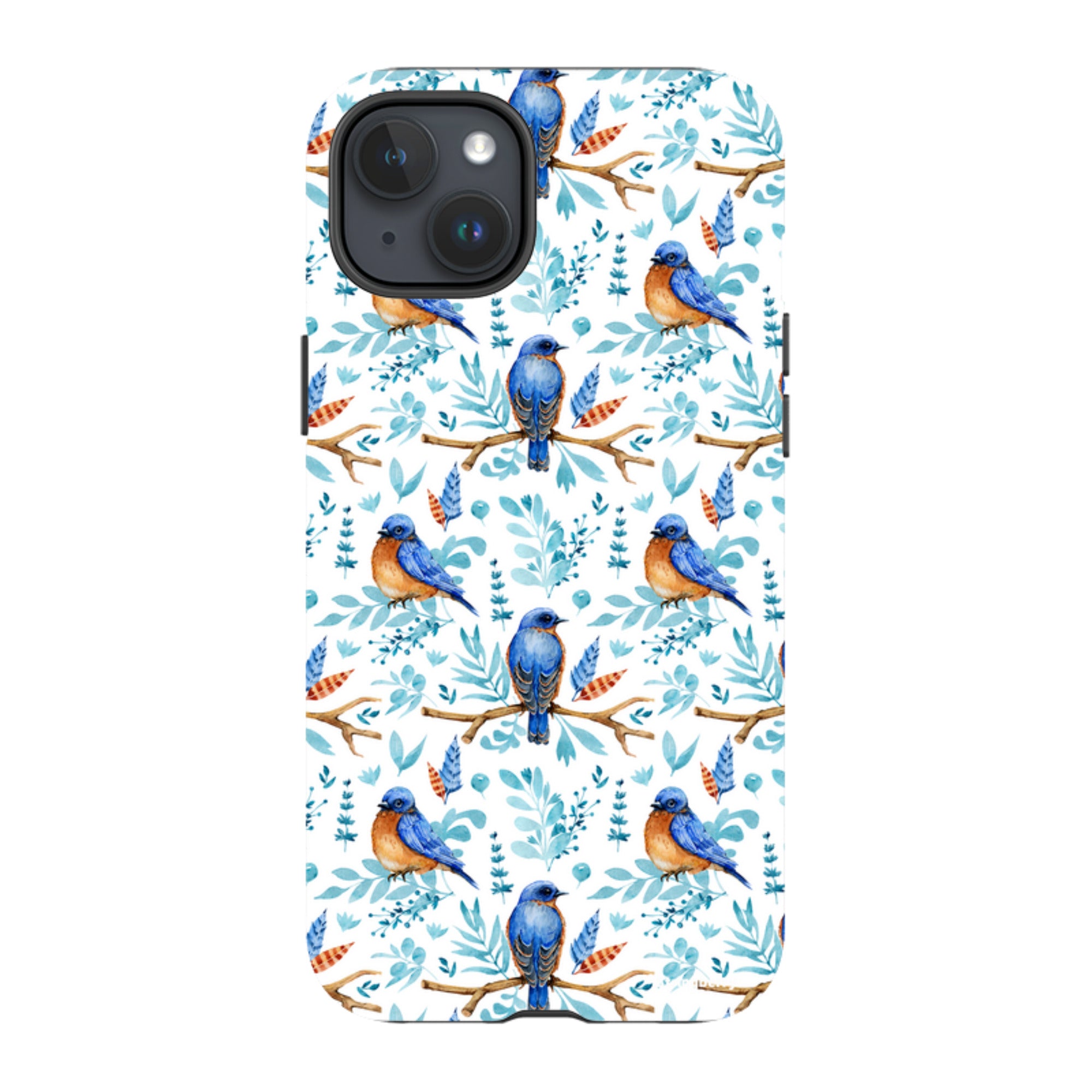 iPhone Tough Case - Bluebirds