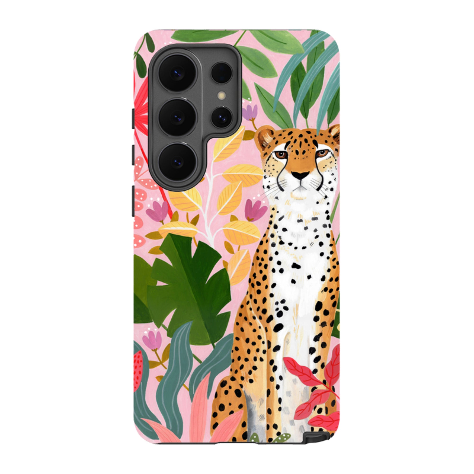 Samsung Tough Case - Cheetah Jungle By Bex Parkin