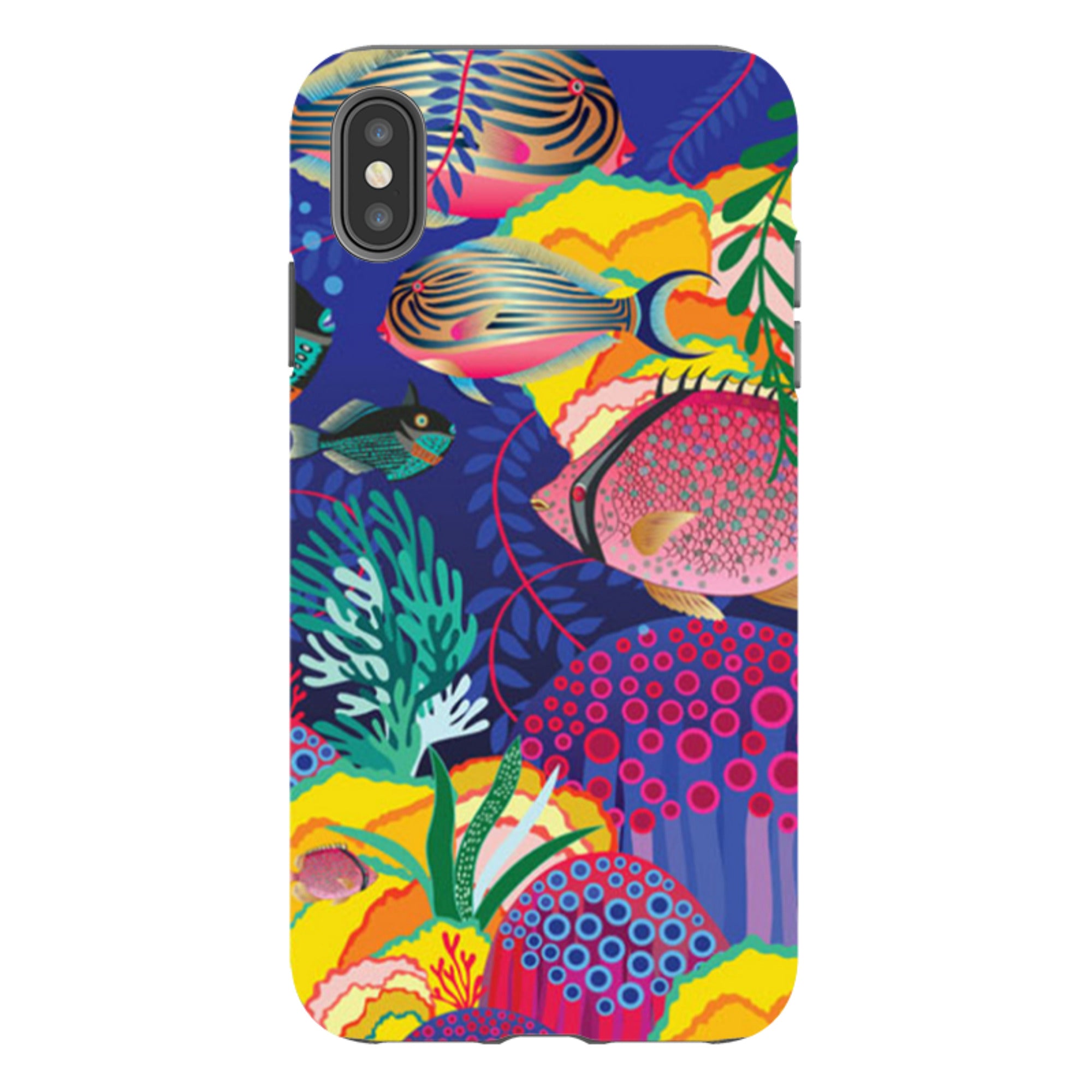 iPhone Tough Case - Fish By Mia Underwood