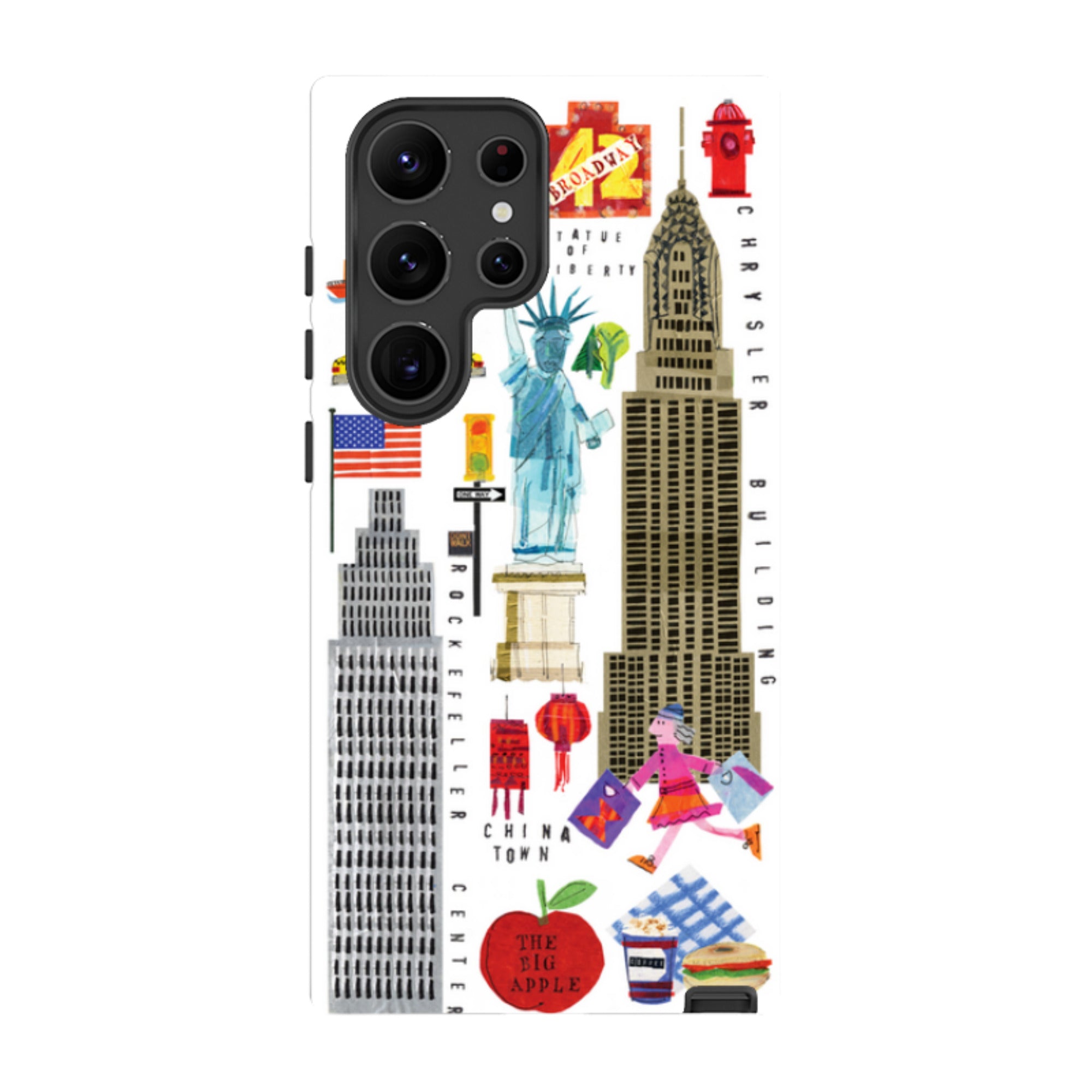 Samsung Tough Case - New York Icons By Tracey English