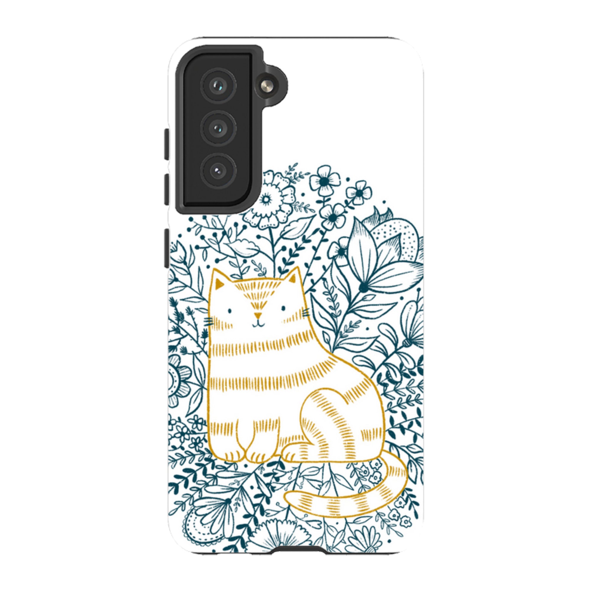 Samsung Tough  Case - Cat Design By Suzy Taylor