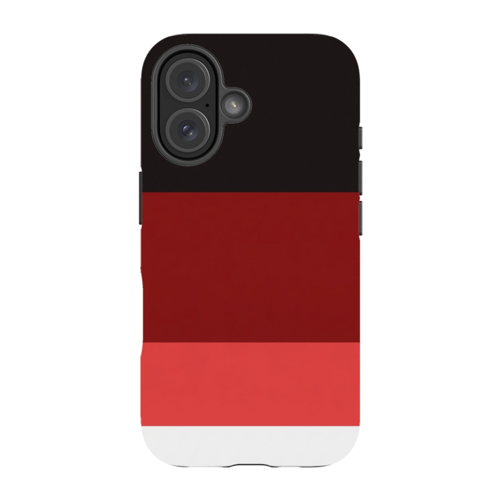 iPhone MagSafe Tough Case - Crimson and Black Gradient