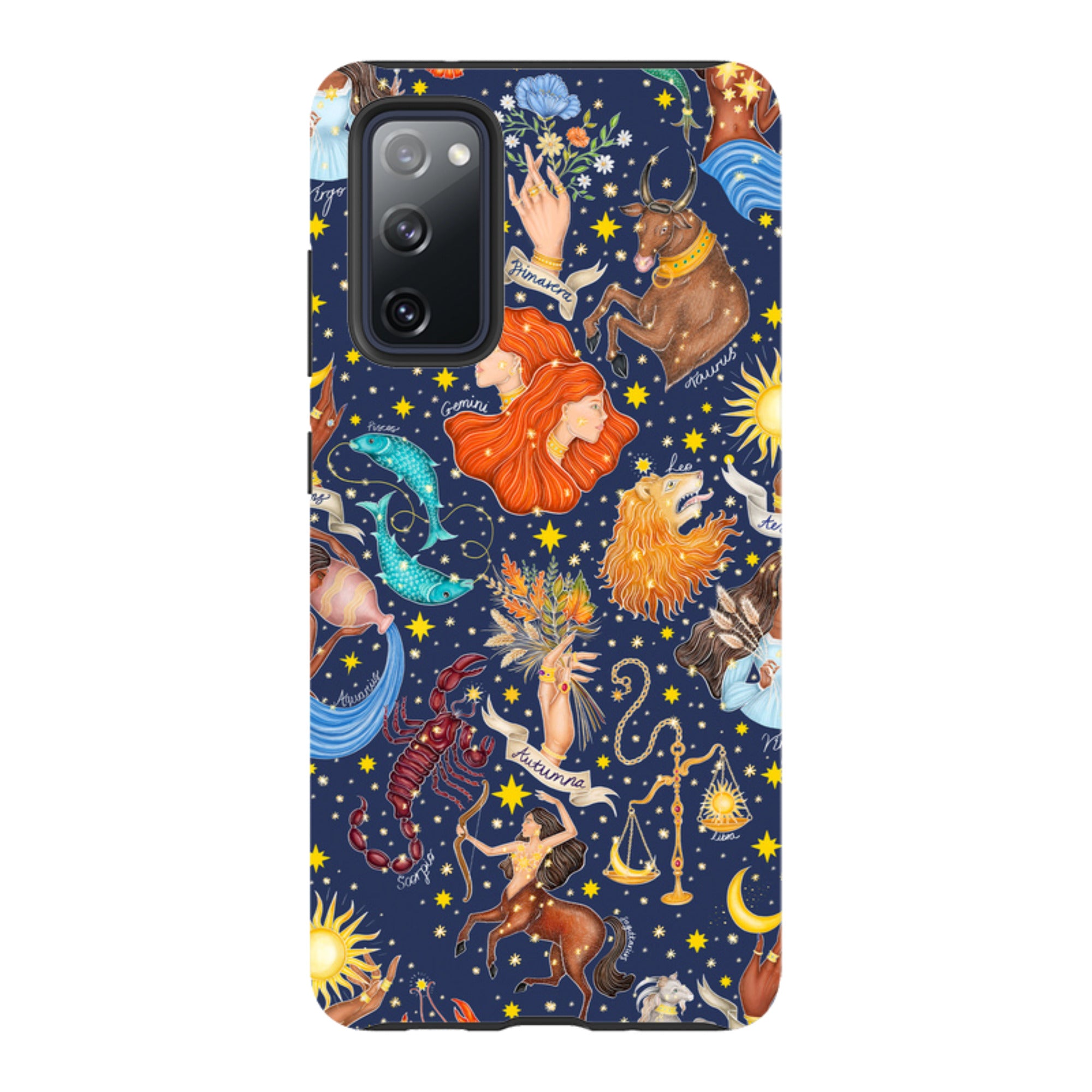 Samsung Tough Case - Zodiac Composite By Catherine Rowe