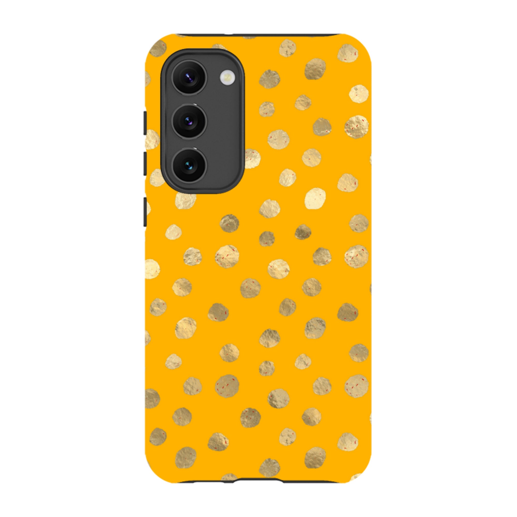 Samsung Tough Case - Honey and Gold Dots