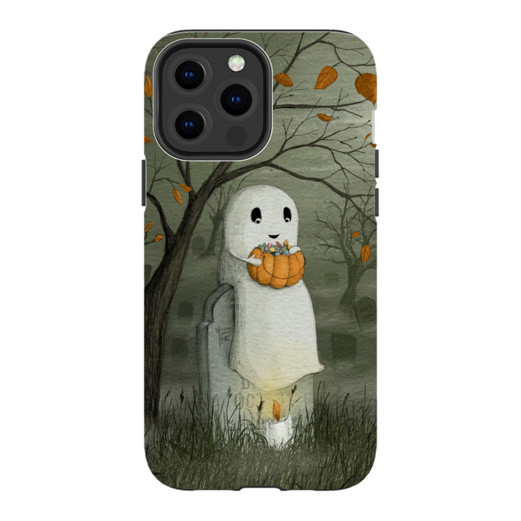 iPhone Tough Case - Halloween Ghost By Maja Lindberg