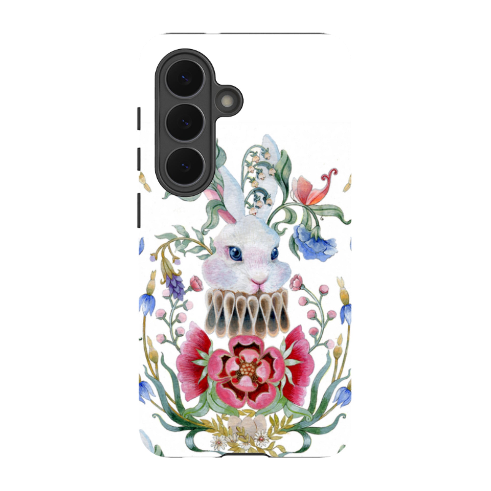 Samsung Tough Case - White Rabbit By Maria Matos
