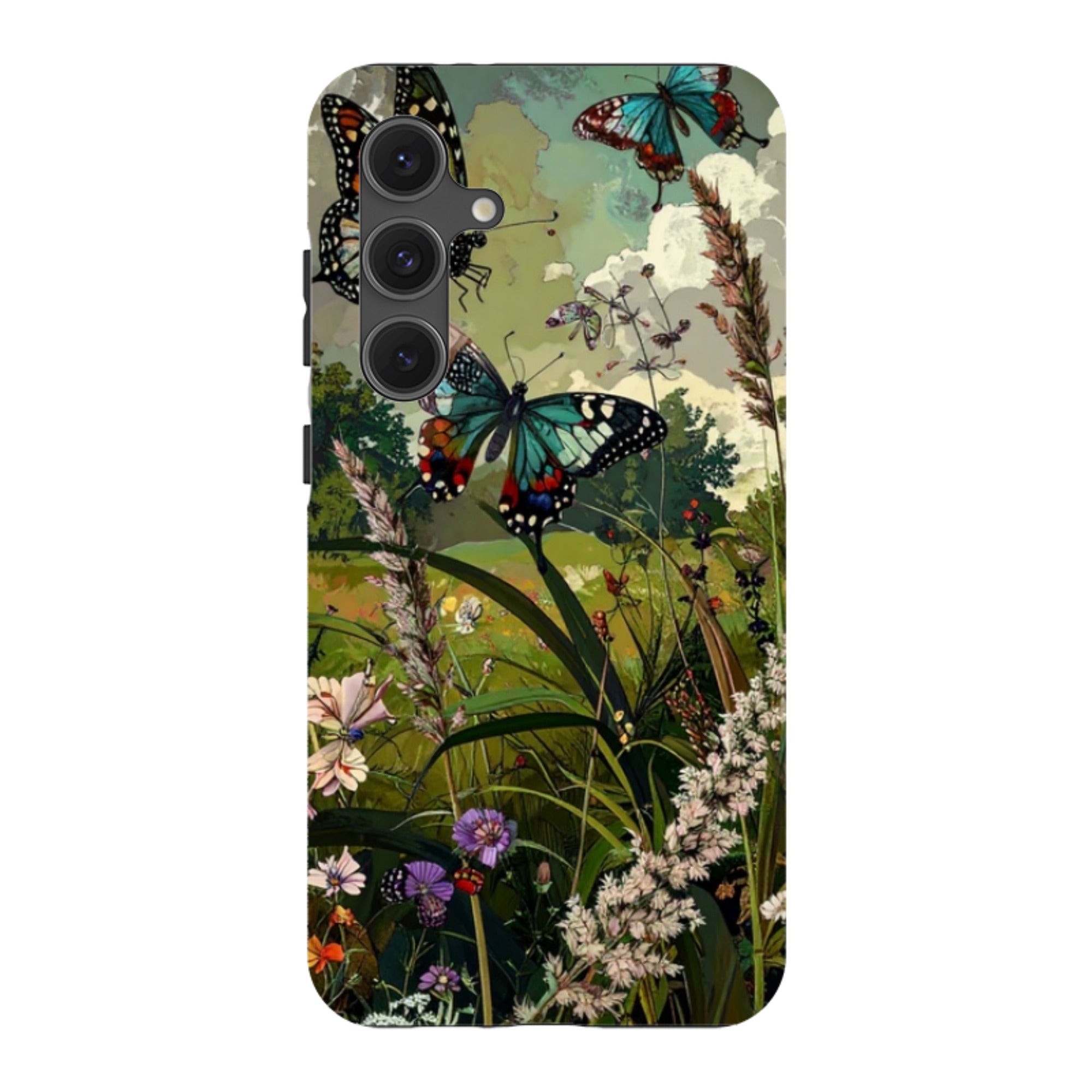 Samsung Tough Case - Green Vyne Tall Grass