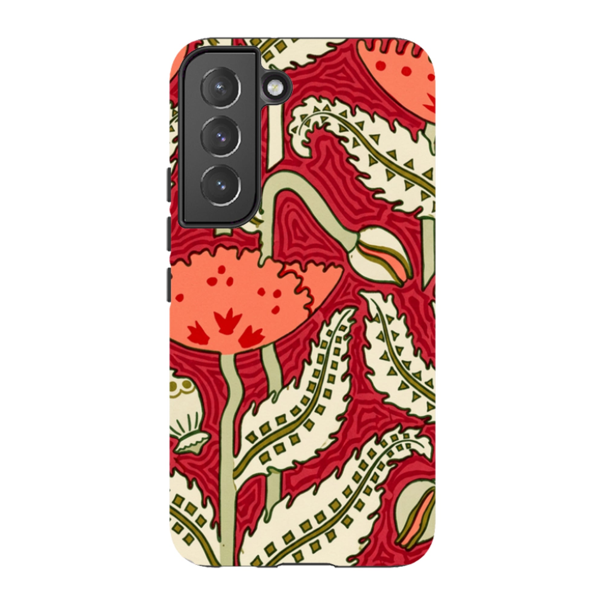 Samsung Tough Case - William Morris Red Floral