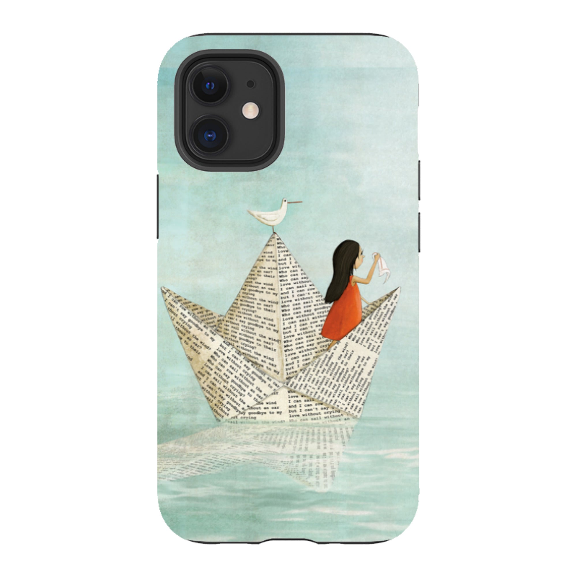 iPhone Tough Case - Sail Without A Wind By Maja Lindberg