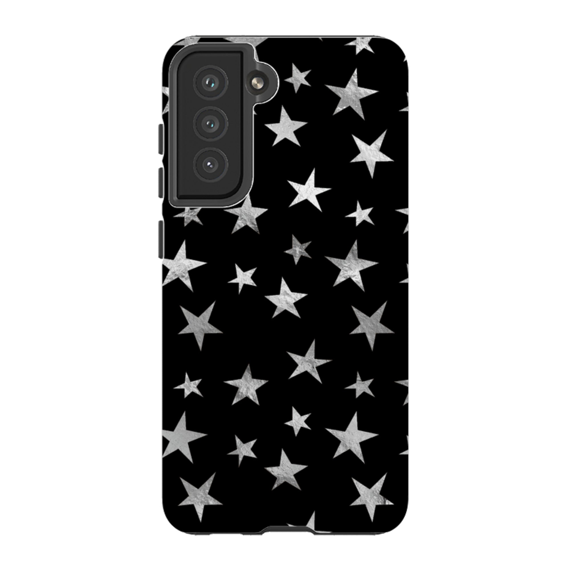 Samsung Tough Case - Black and Silver Stars