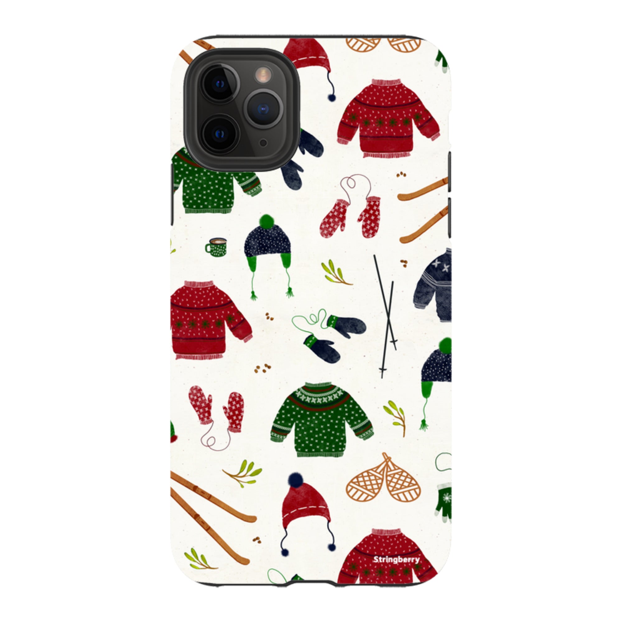iPhone Tough Case - Winter Clothes By Katherine Quinn
