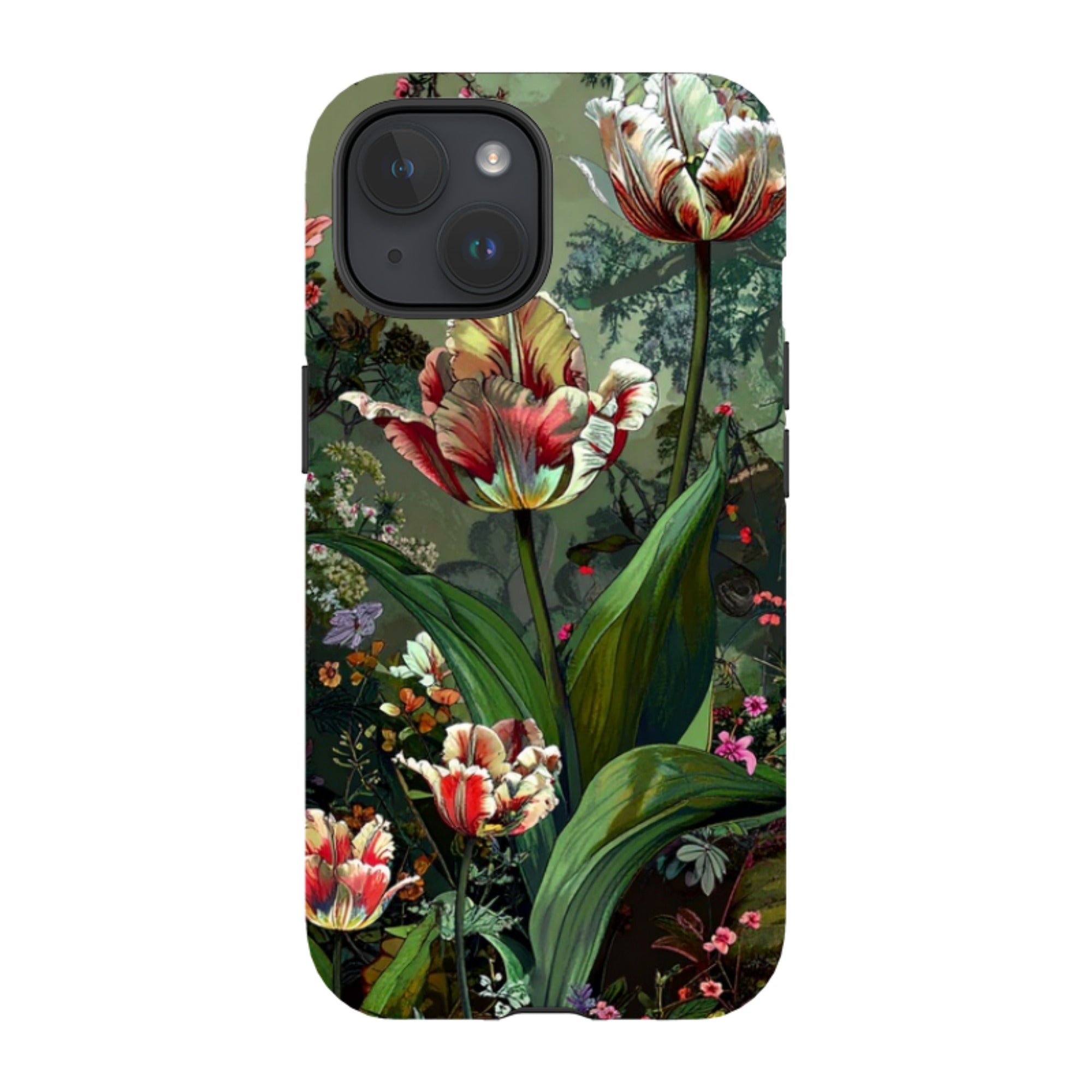 iPhone MagSafe Tough Case - Green Vyne Garden