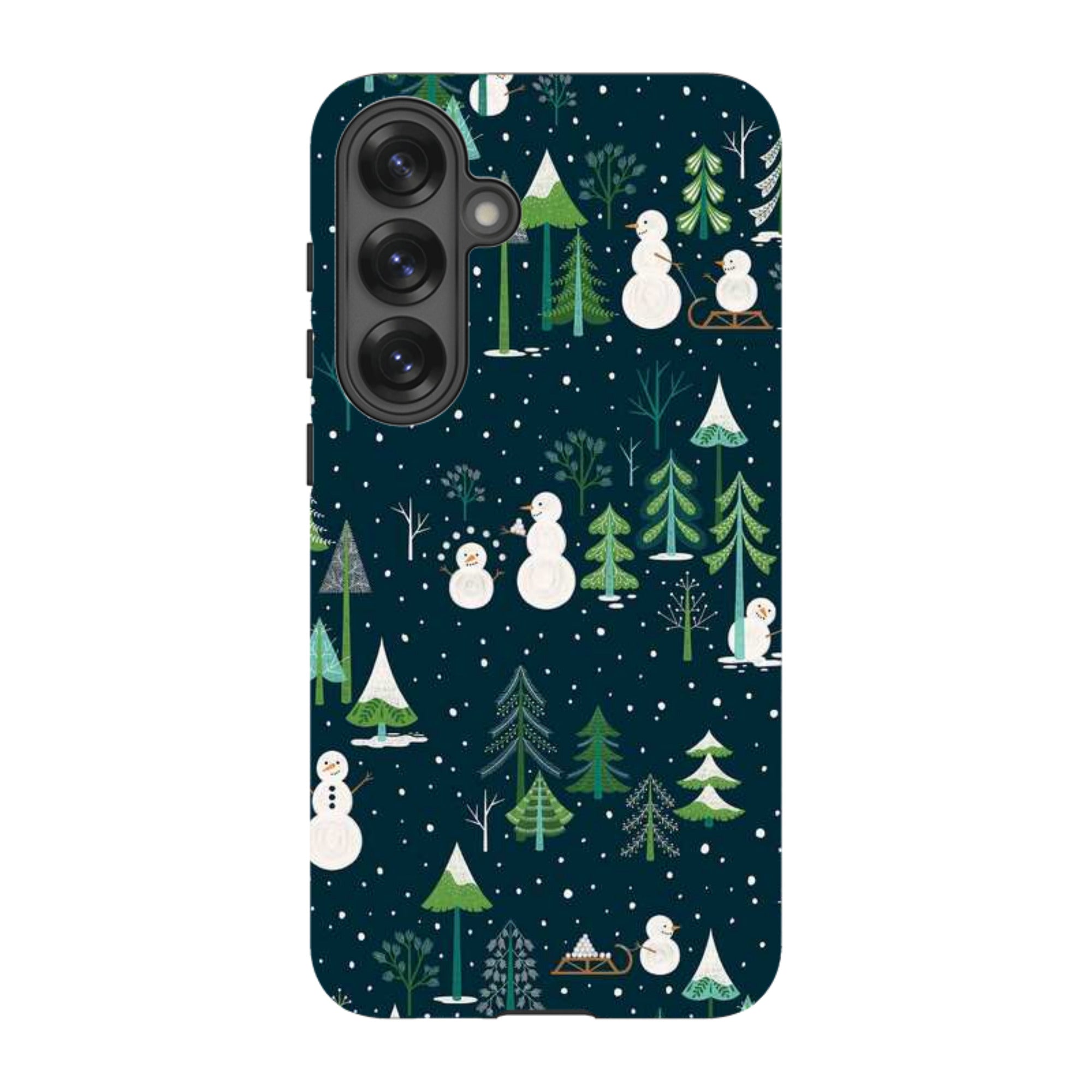 Samsung Tough Case - Snowman Playground By Jenny Zemanek