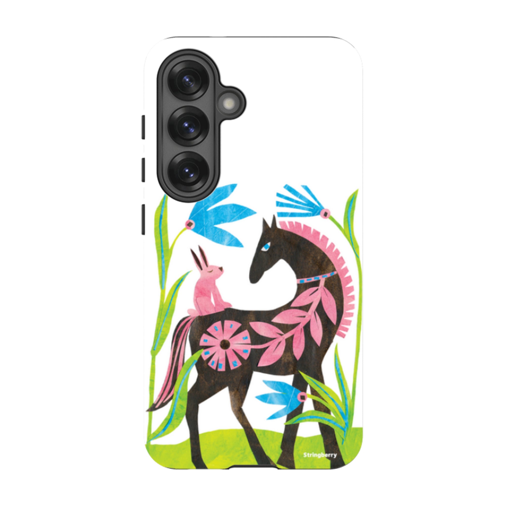 Samsung Tough Case - Folk Horse And Bunny By Tracey English