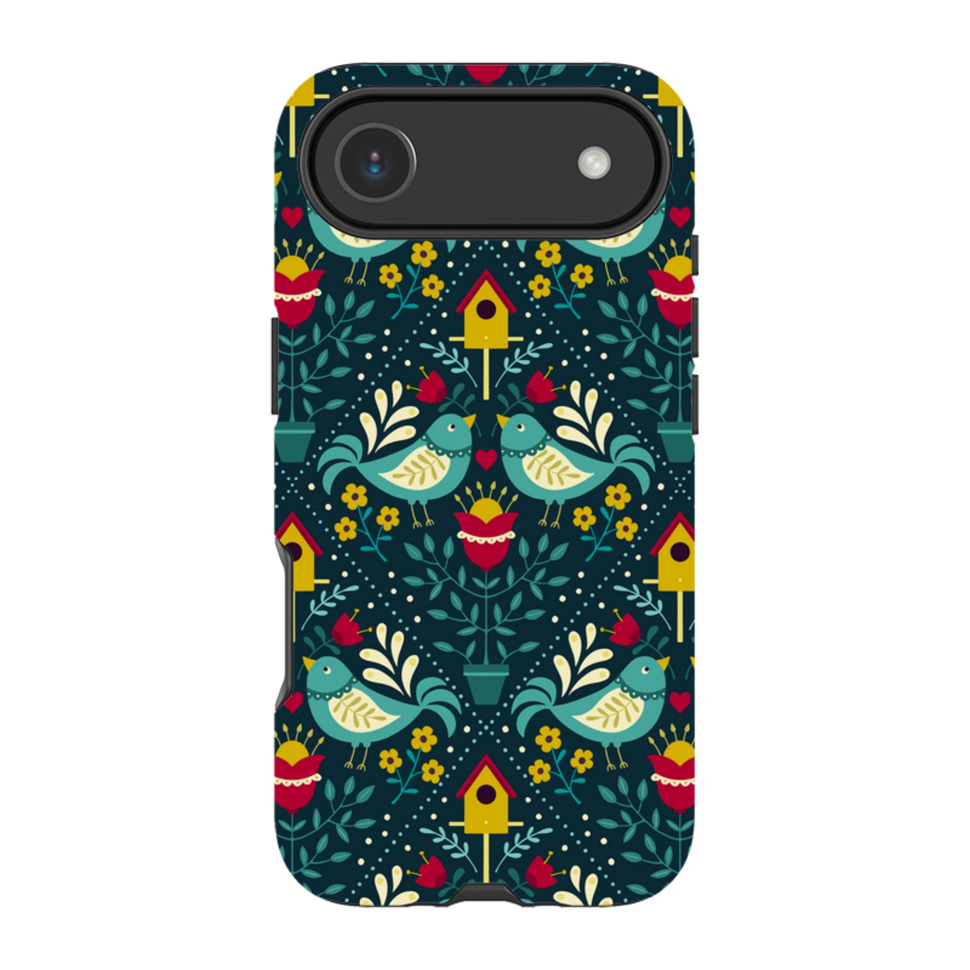 iPhone Tough Case - Bird Pattern VIII By Suzy Taylor
