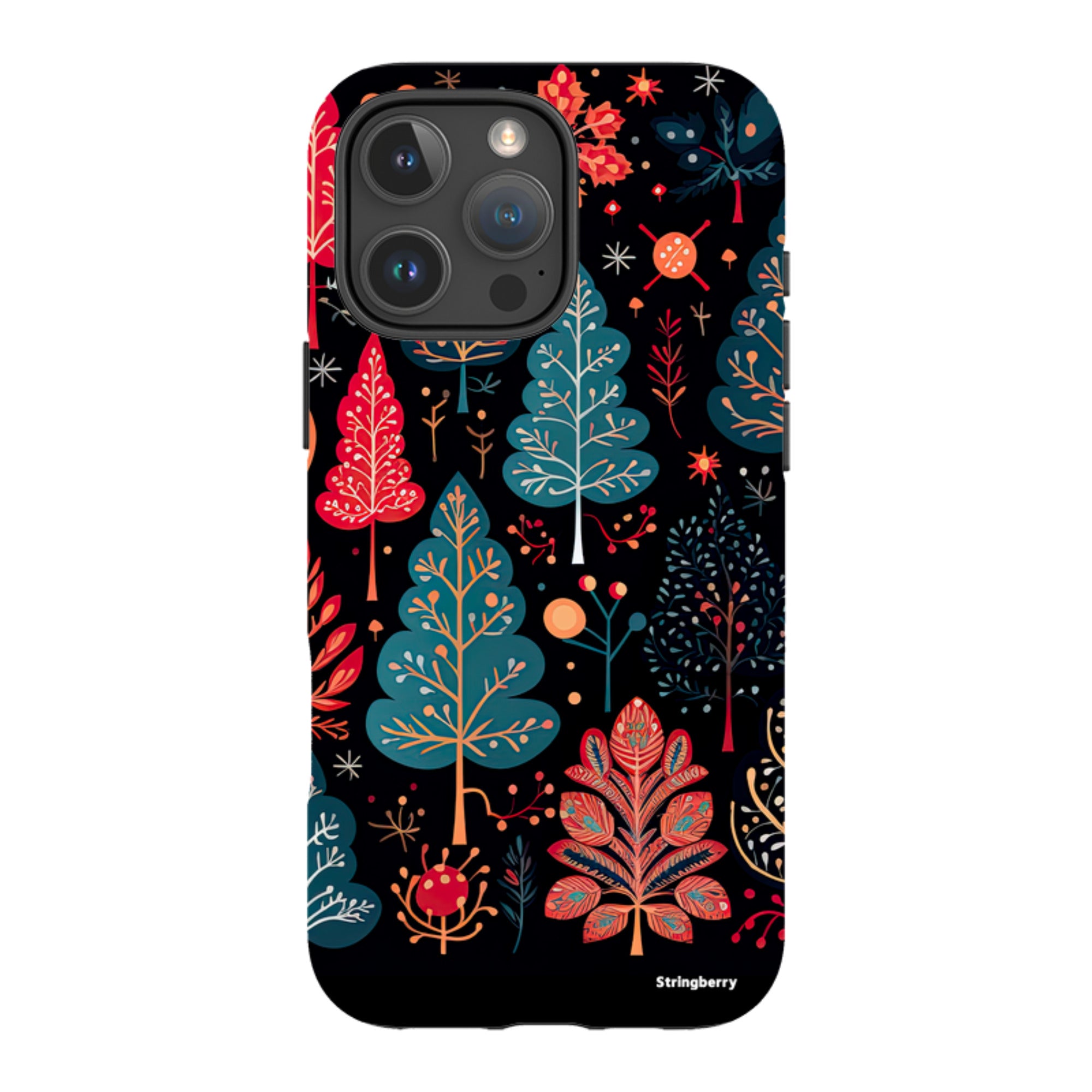 iPhone MagSafe Tough Case -  Dark Winter Forest