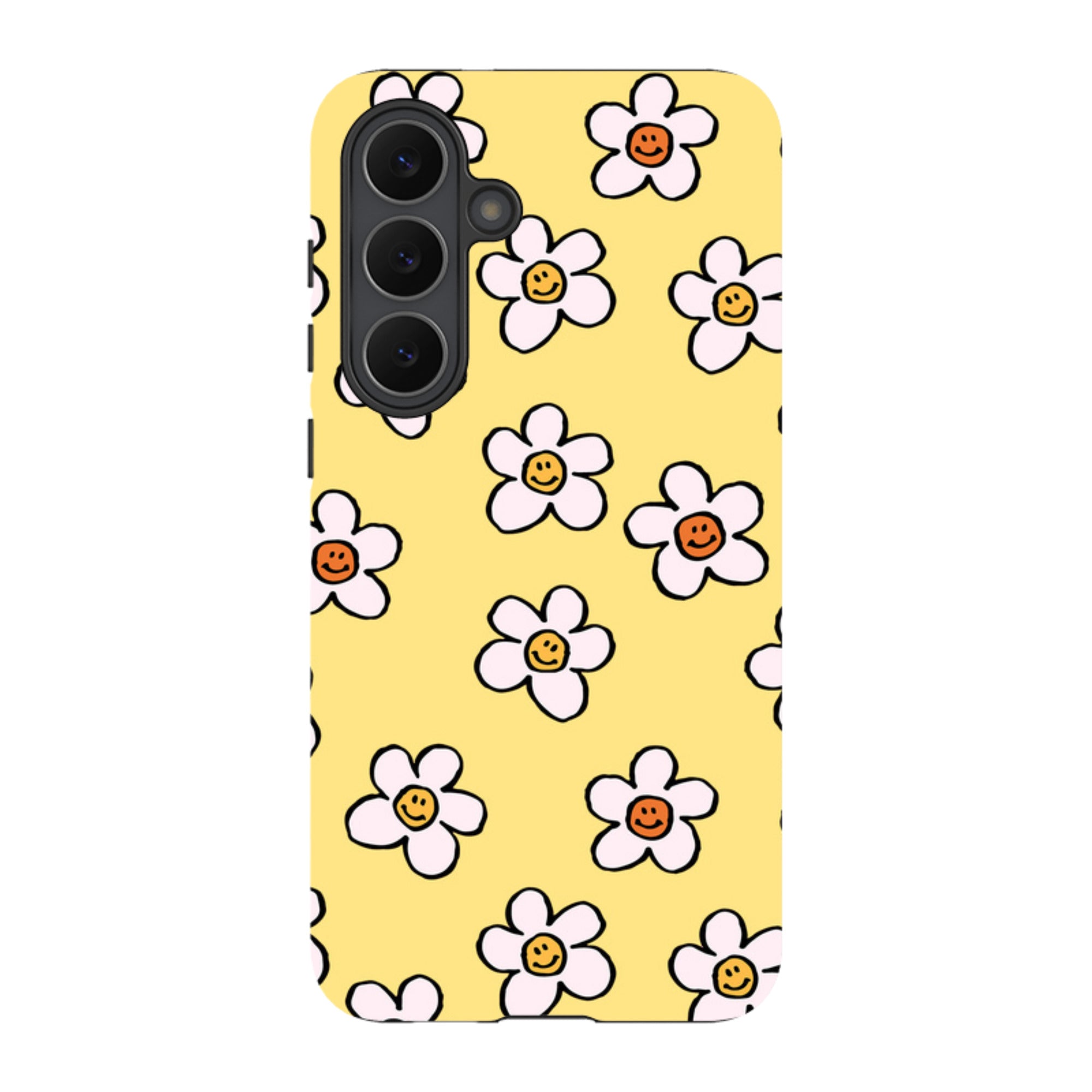 Samsung Tough Case - Smiley Mellow Yellow