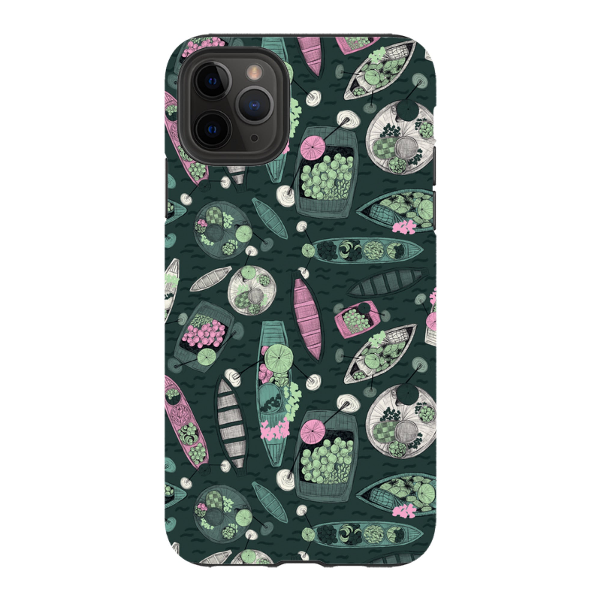iPhone Tough Case - Floating Markets A By Jade Mosinski