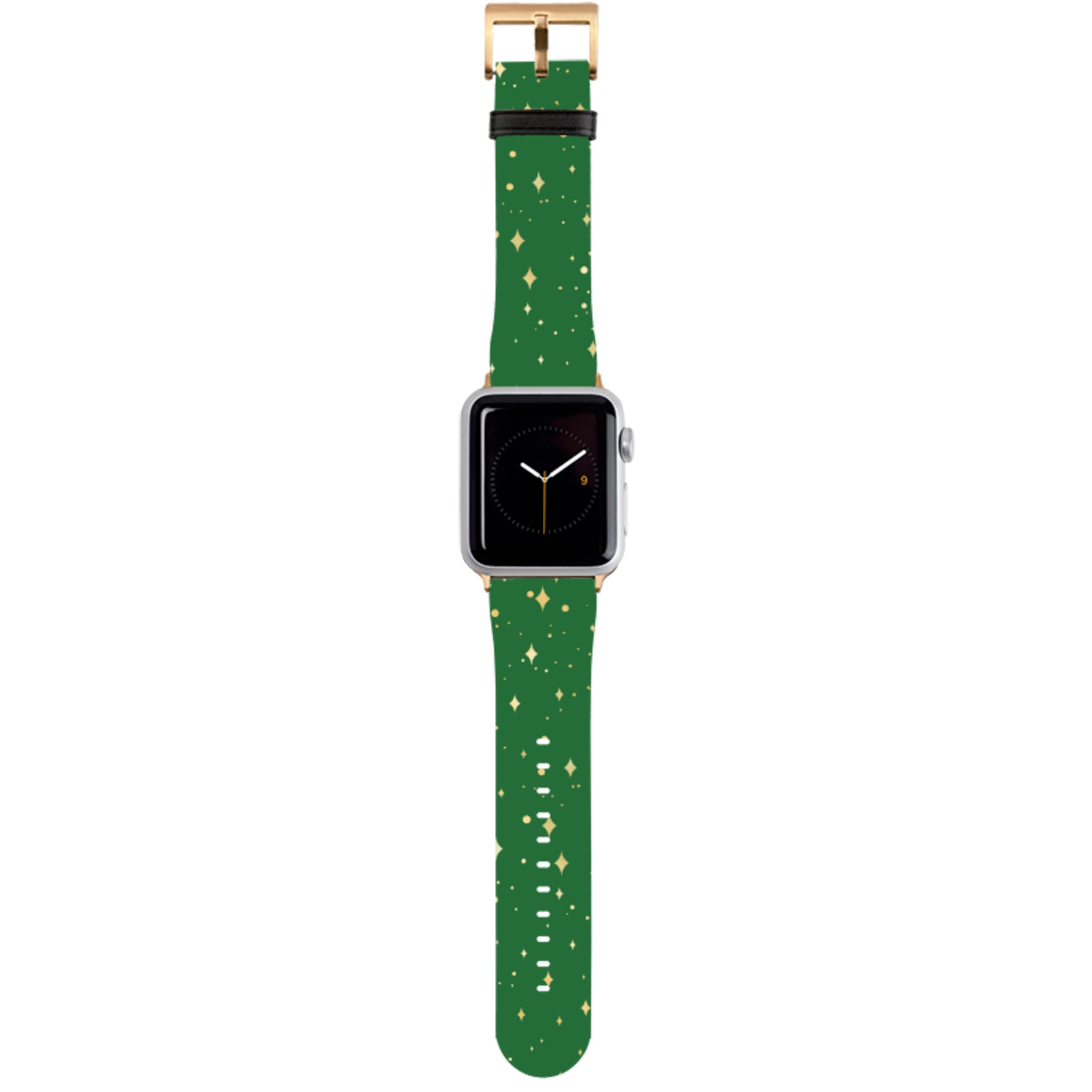 Green Cosmos Apple Watch Strap