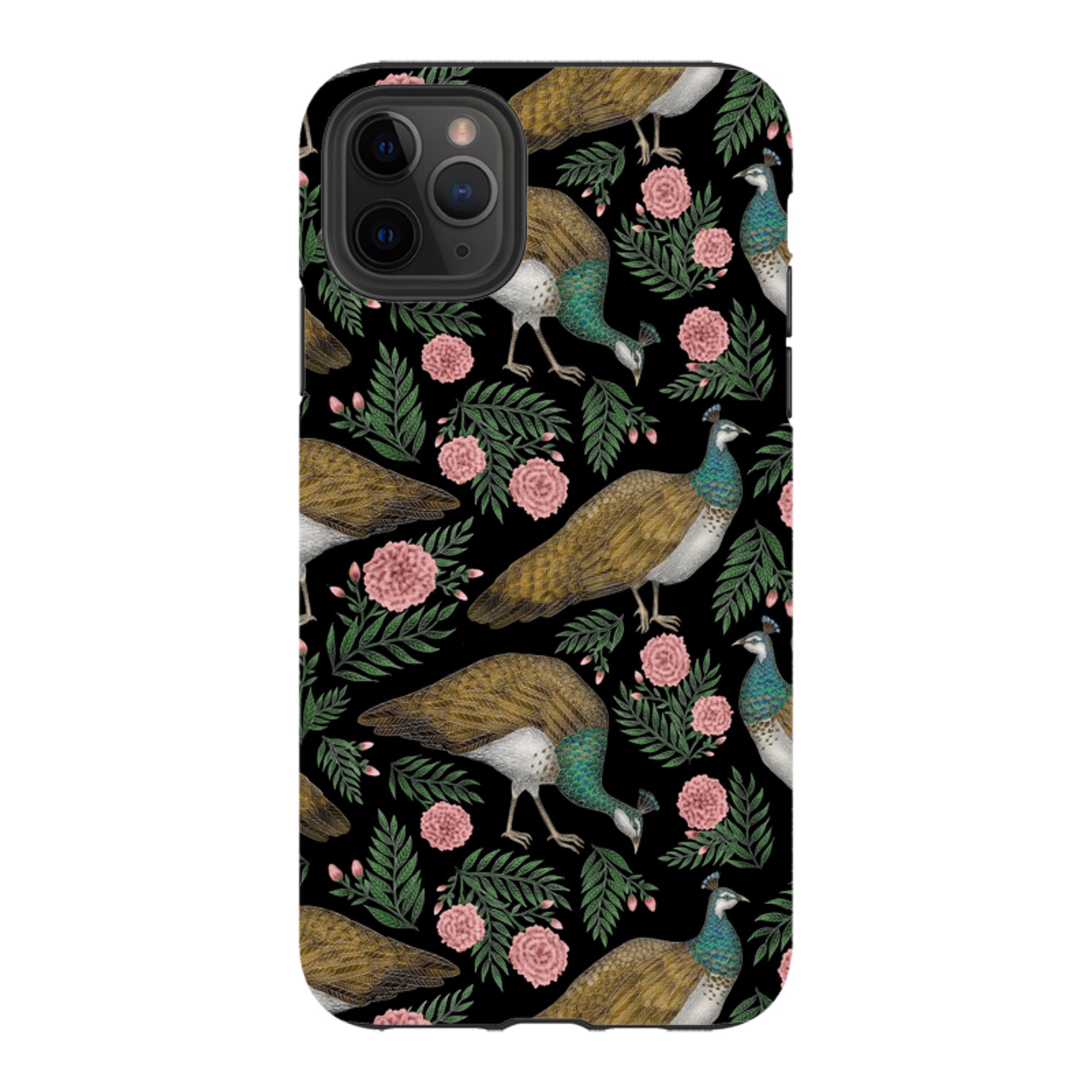 iPhone Tough Case - Peahen By Catherine Rowe