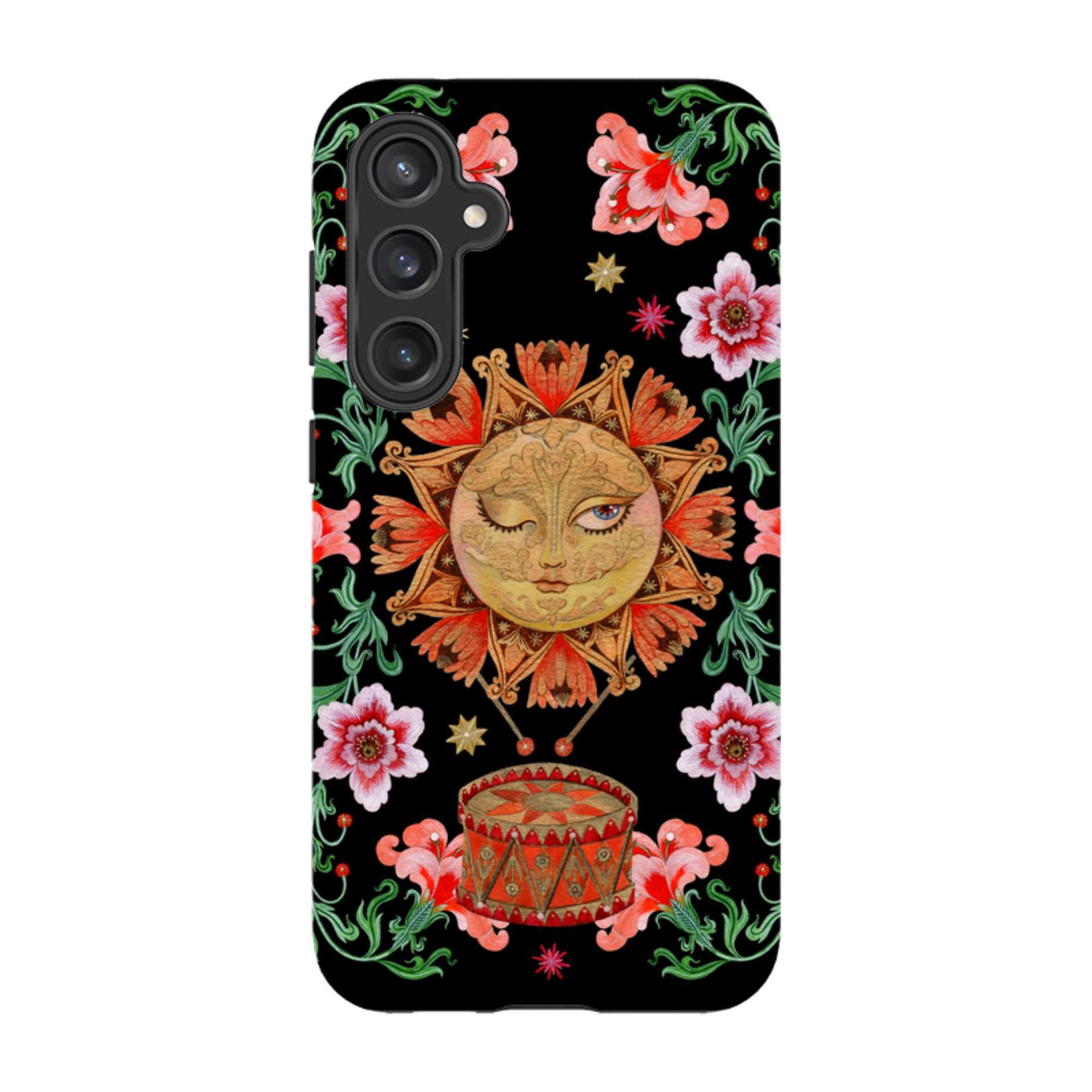 Samsung Tough  Case - Twelve Drummers Drumming By Maria Matos
