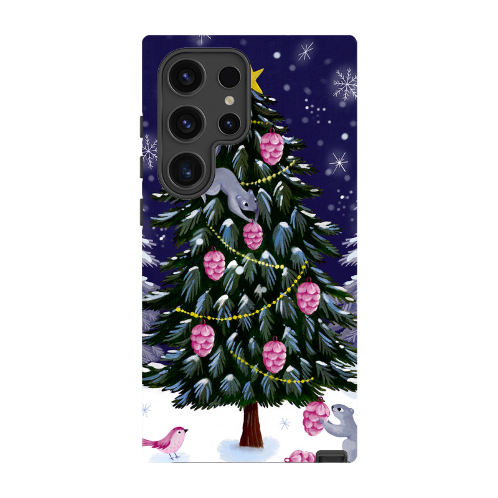 Samsung Tough Case - Squirrel Tree By Bex Parkin