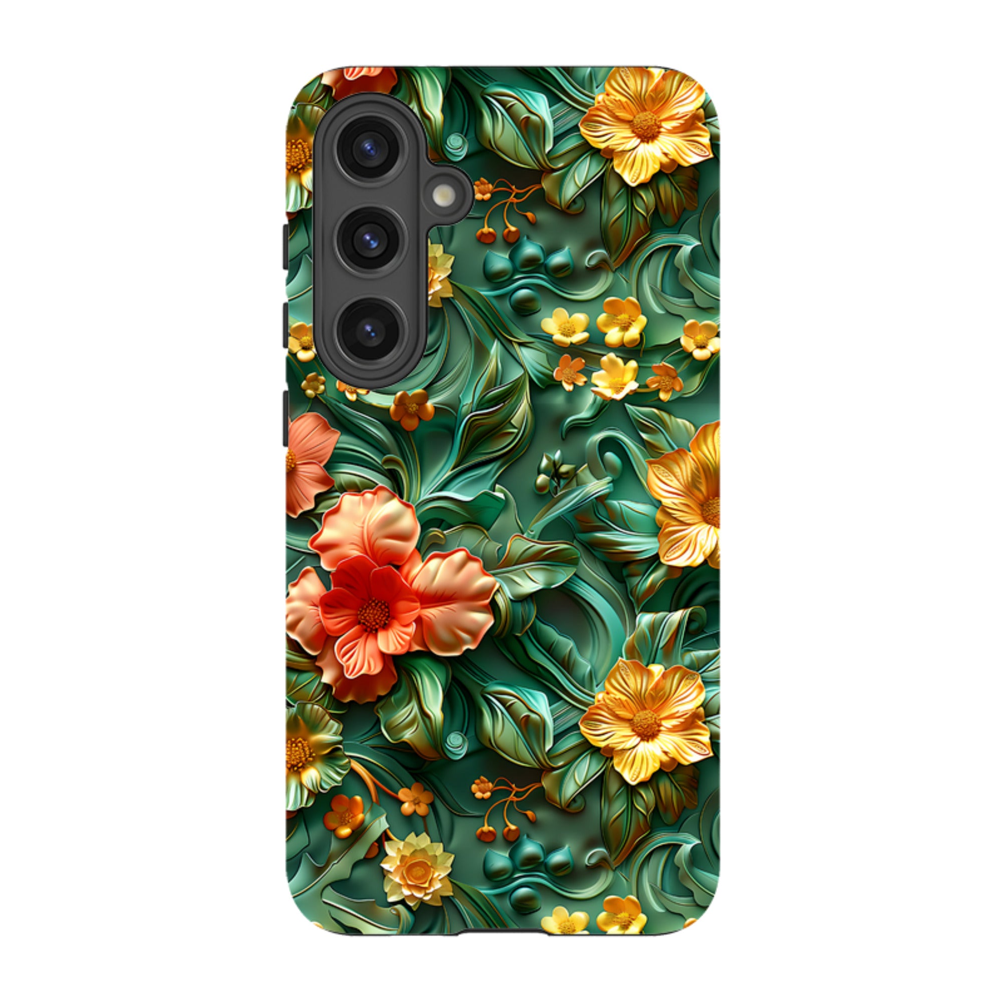 Samsung Tough Case - Jade Floral