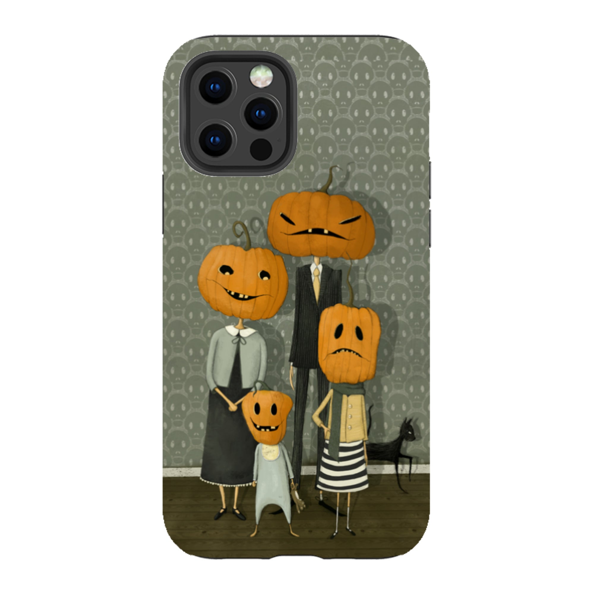 iPhone Tough Case - Pumpkin Family By Maja Lindberg