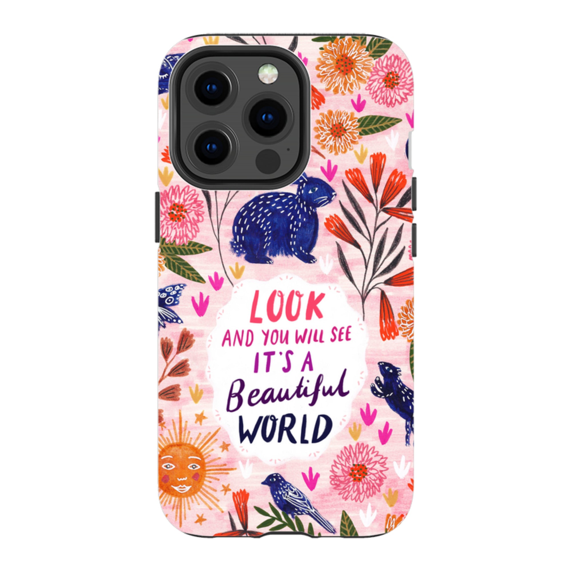 iPhone Tough Case - Beautiful World By Lee Foster Wilson
